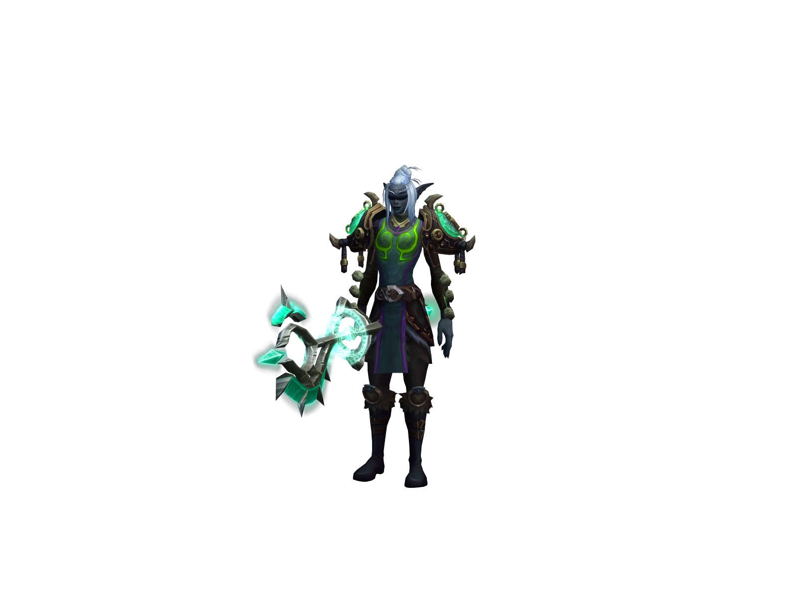 Brêwkølørês 3D character render