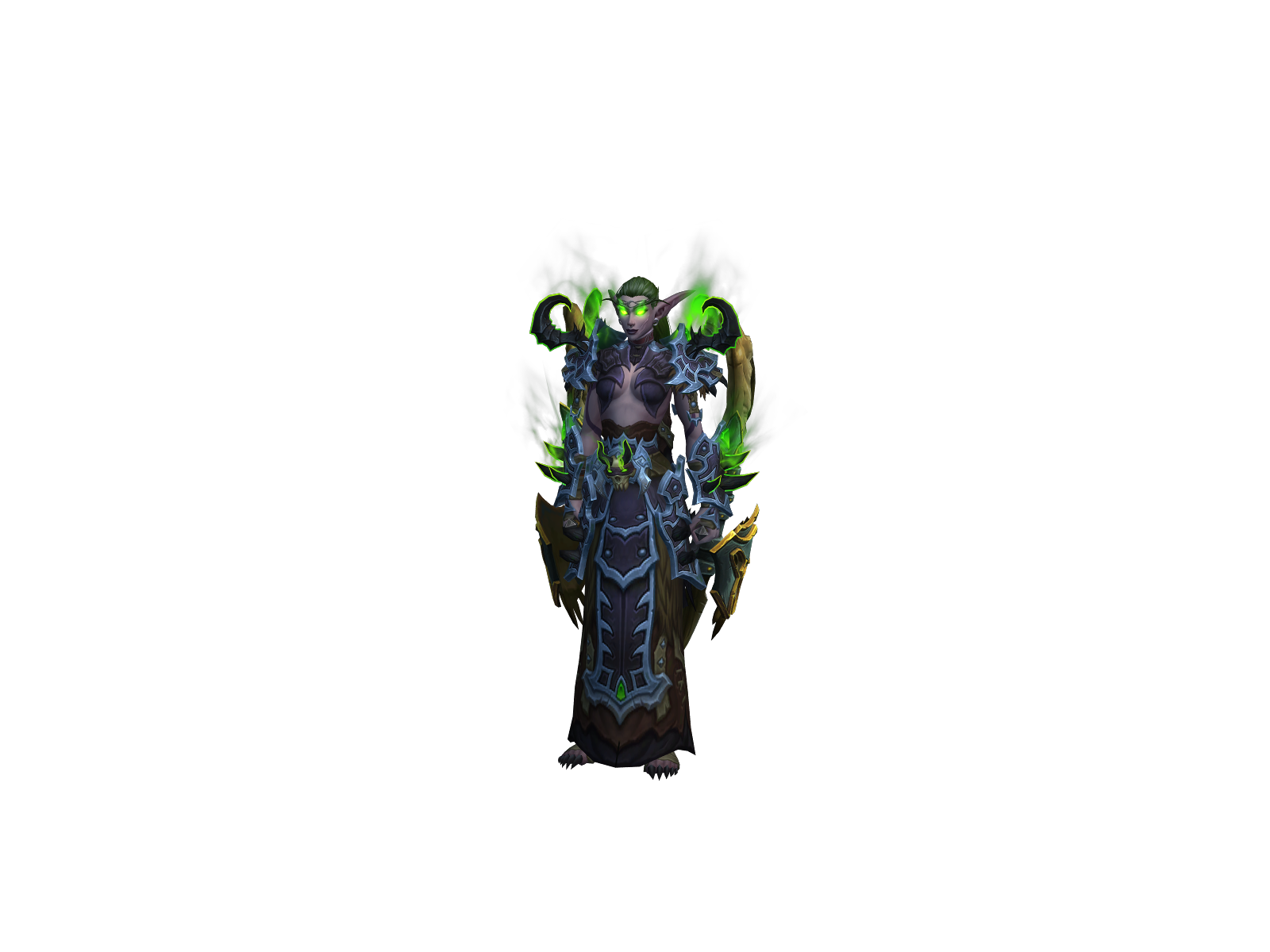 Schuriel 3D character render