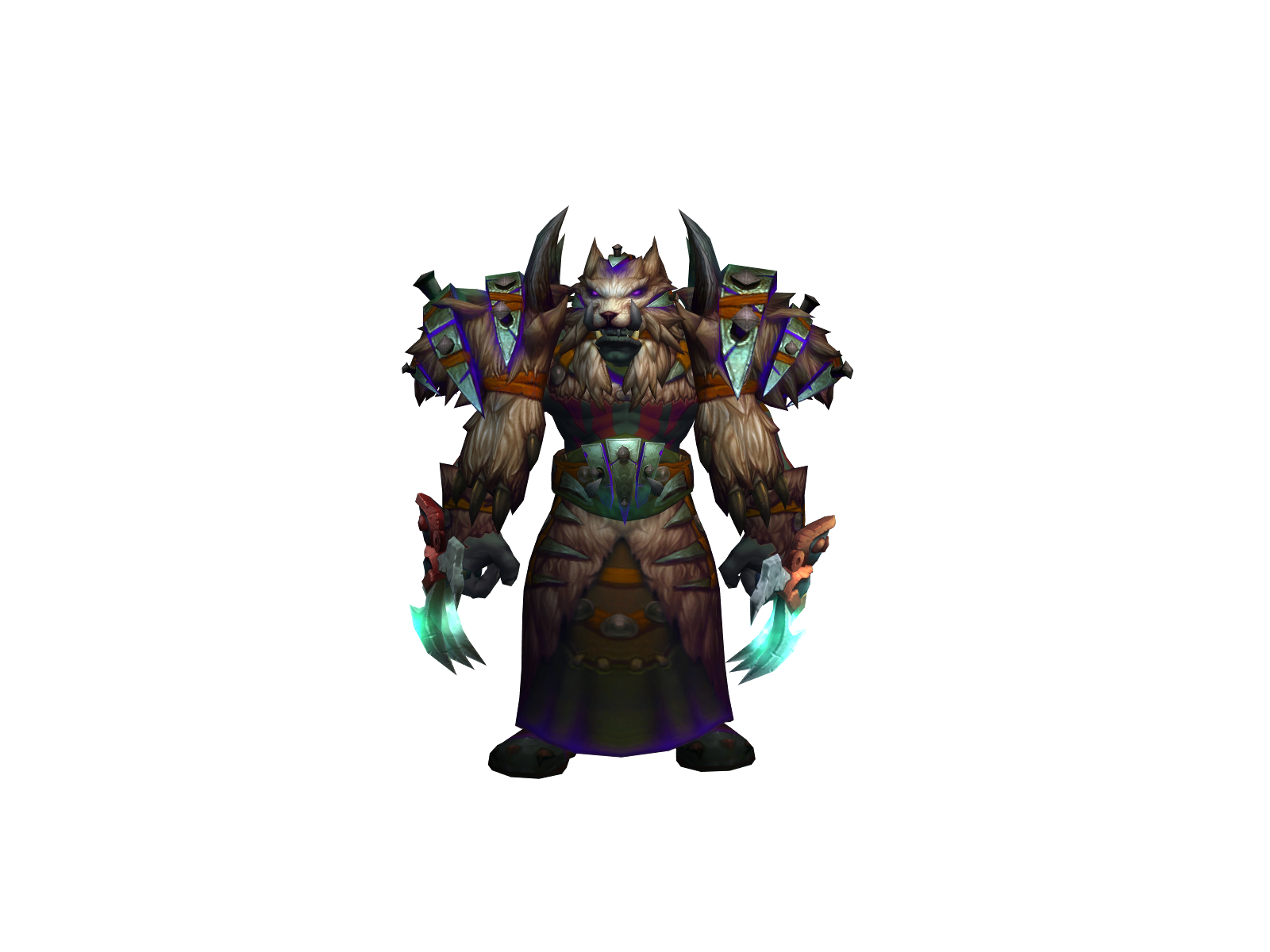 Thørc 3D character render