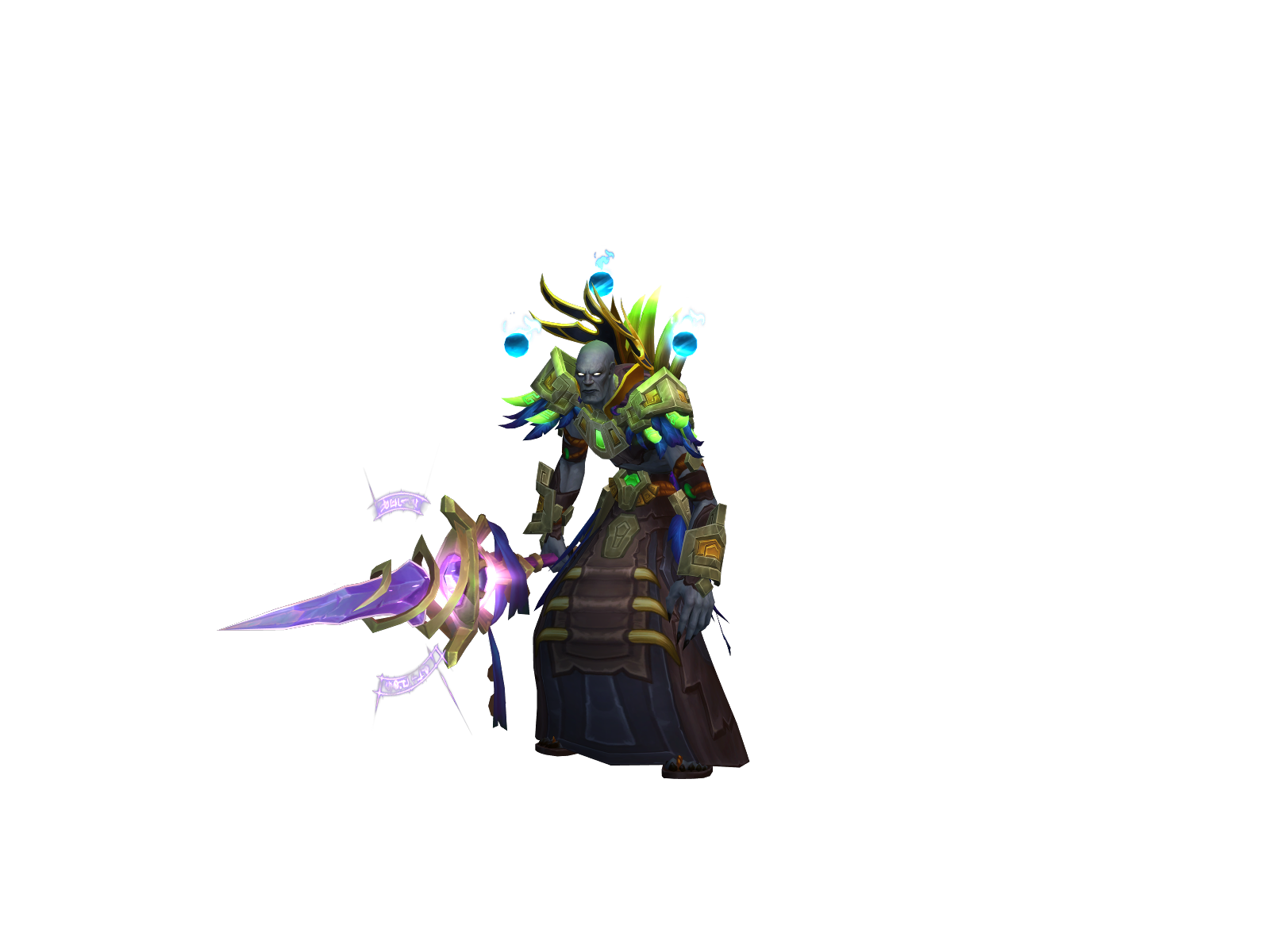 Cyberprophet 3D character render
