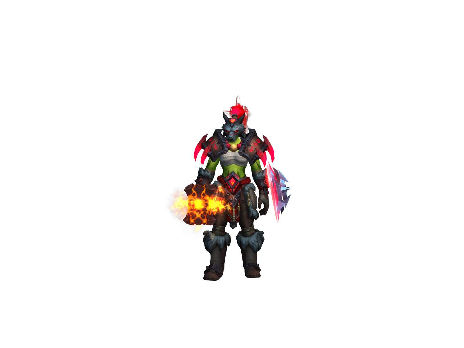 Fotmglad 3D character render