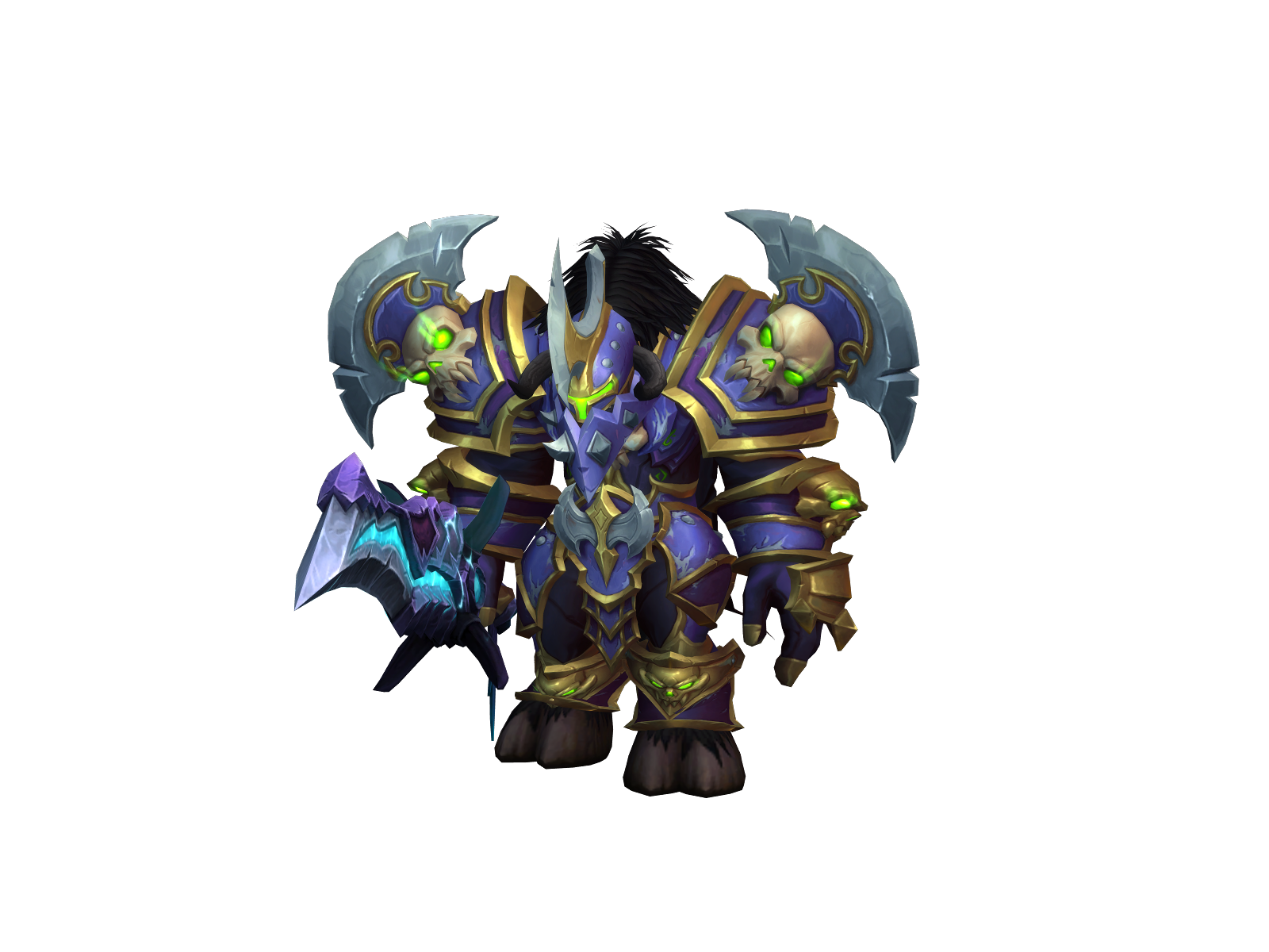 Milgor 3D character render