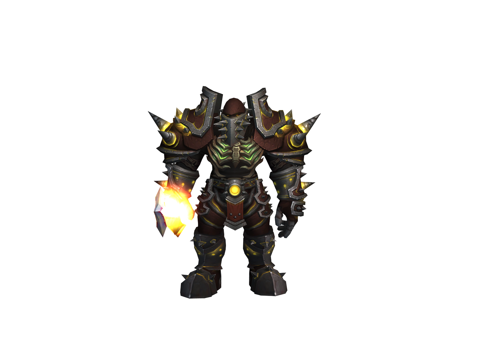 Blâckí 3D character render