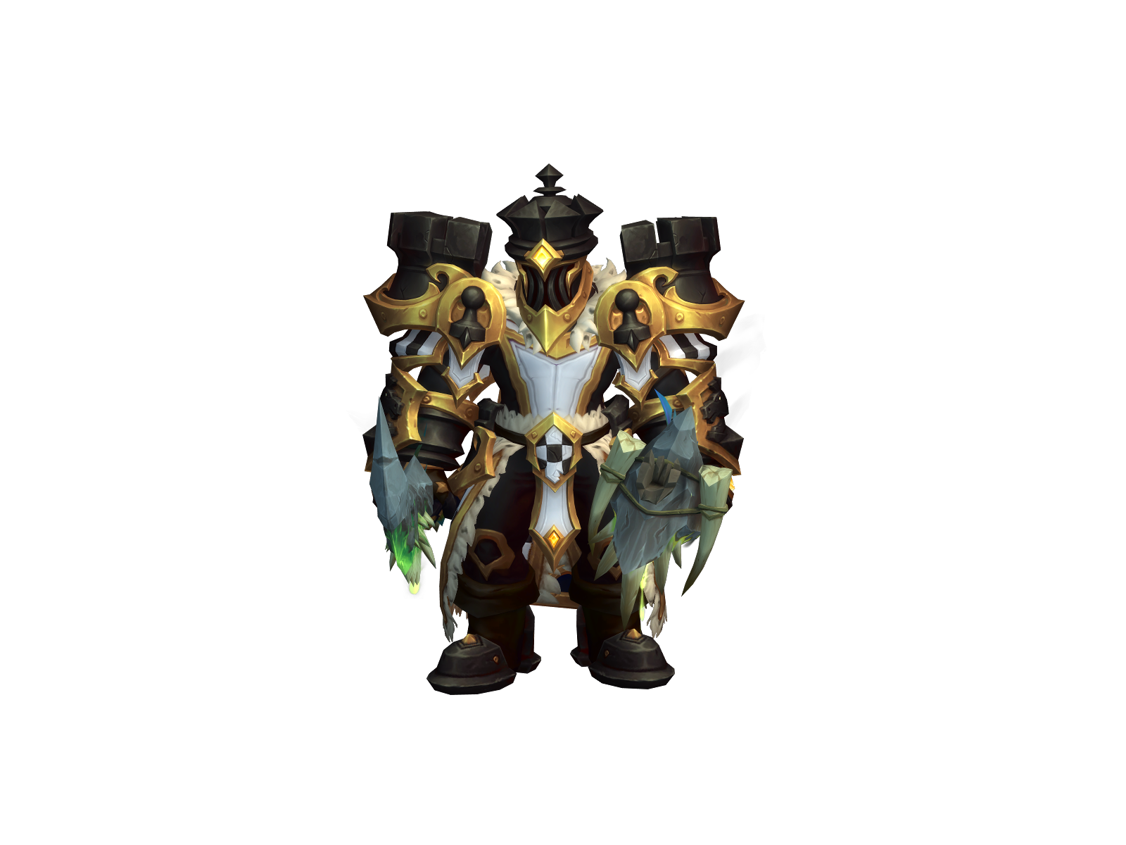 Brønkz 3D character render