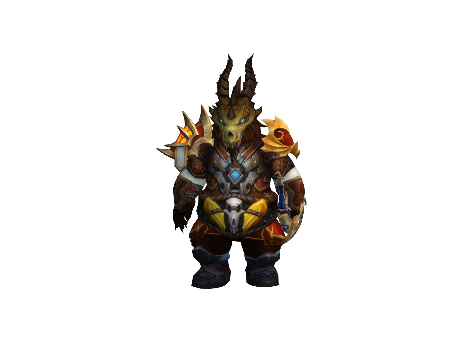 Keroth 3D character render
