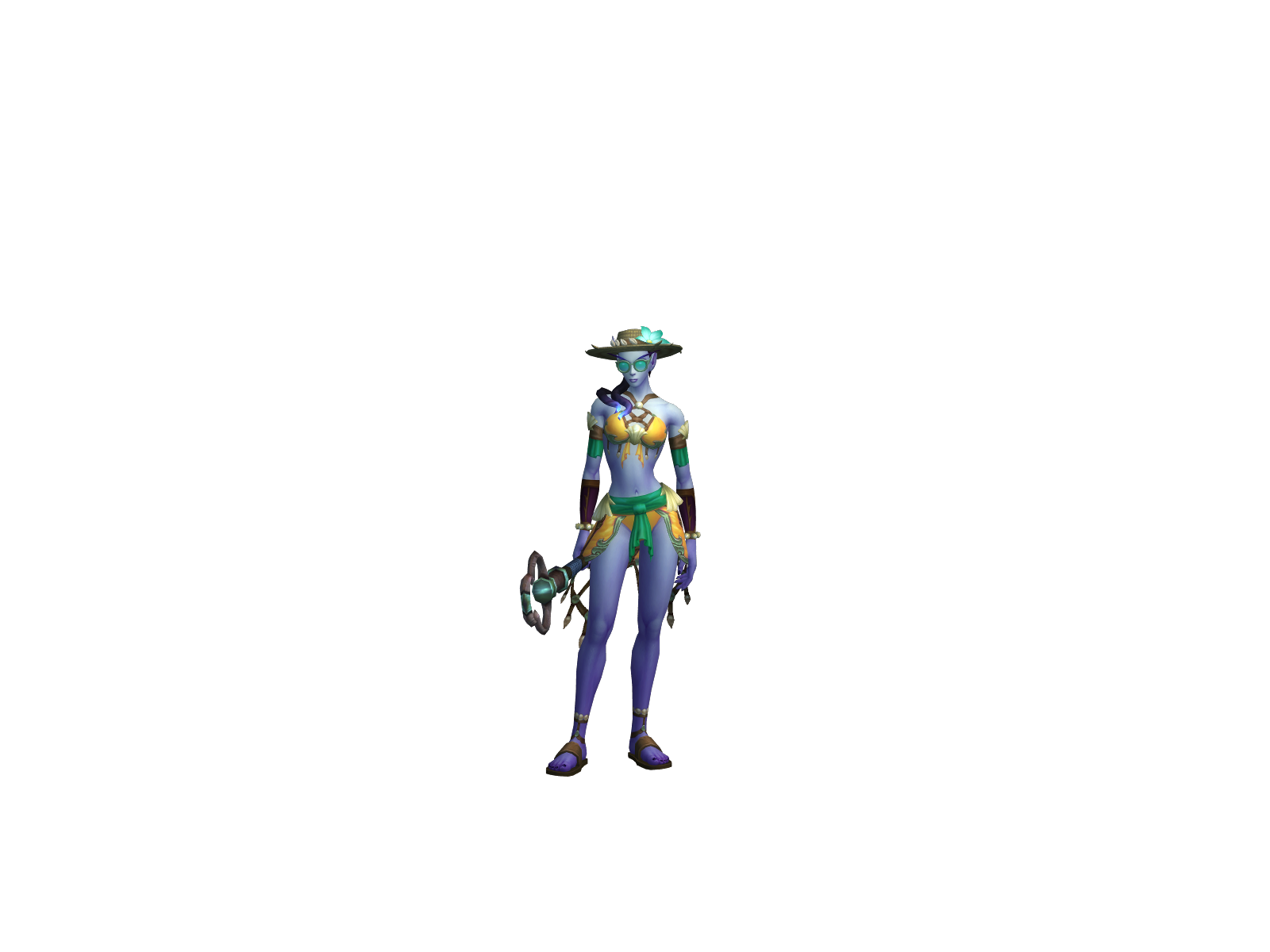 Snipsen 3D character render