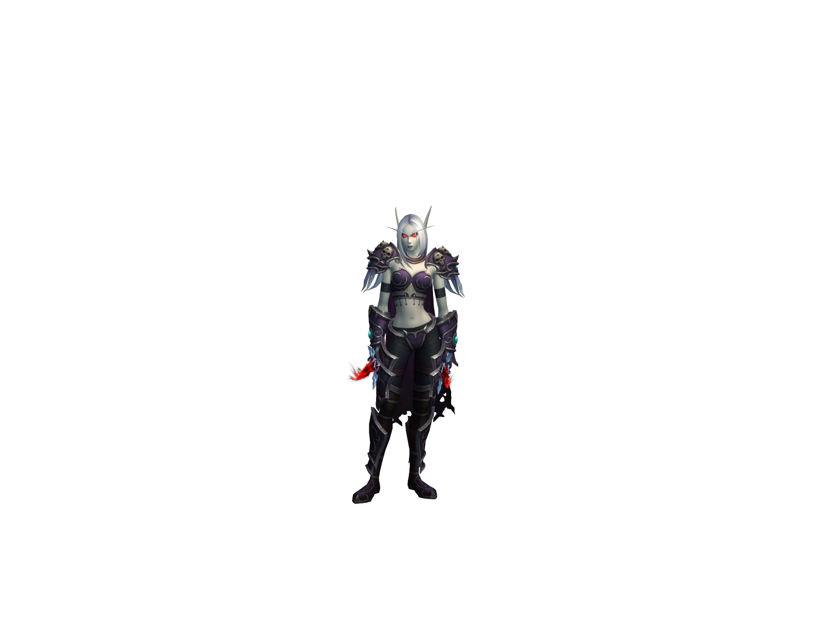 Oxananas 3D character render
