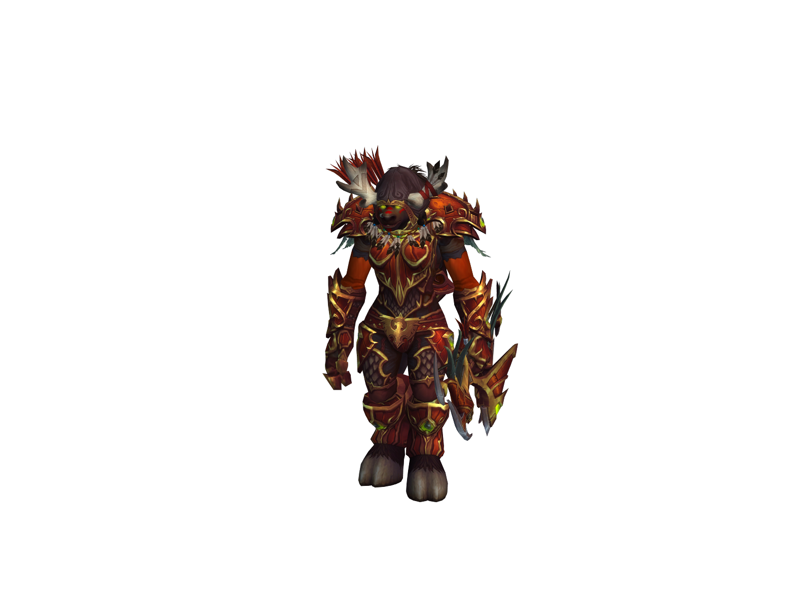 Mish character render