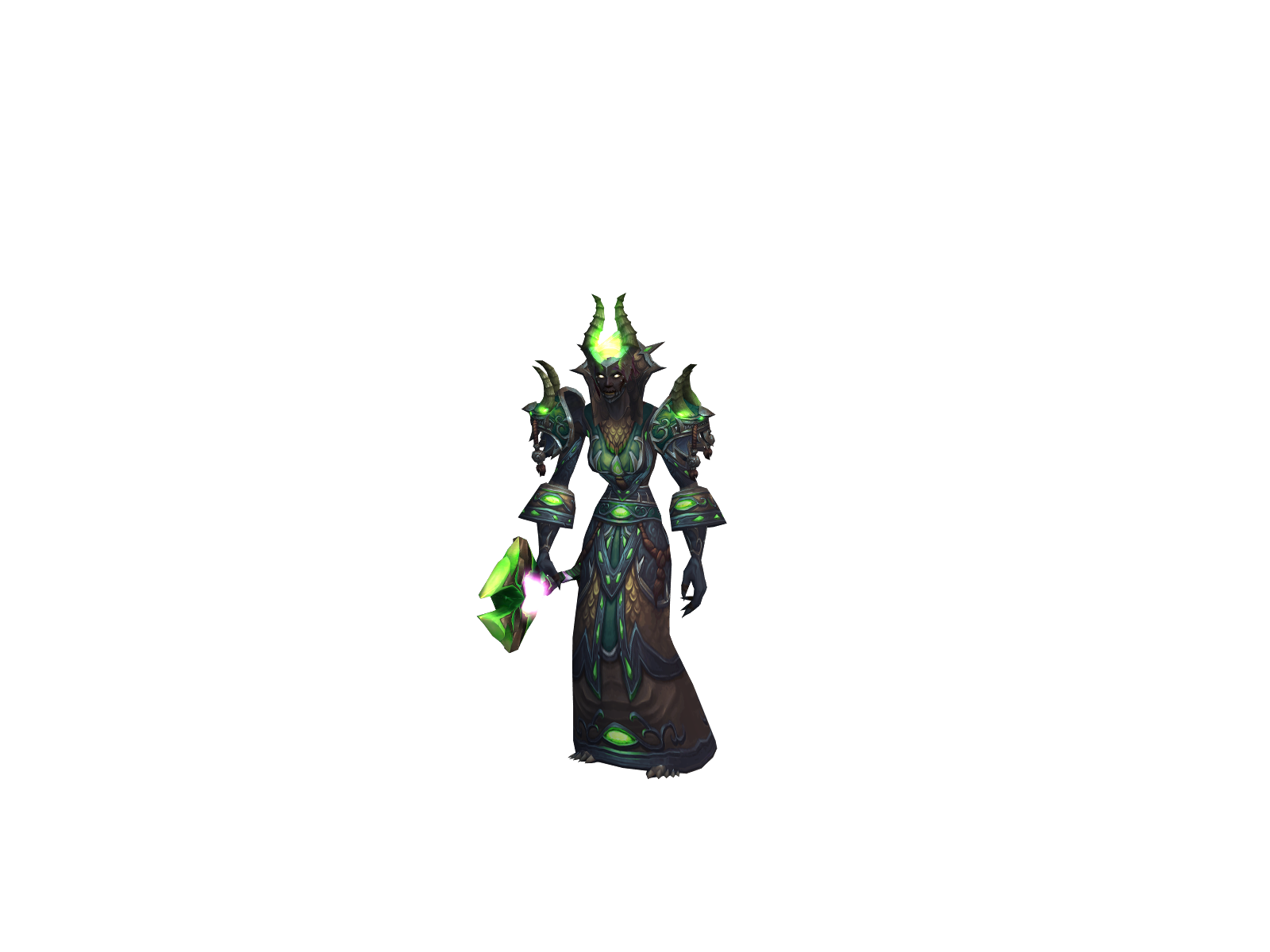 Berilia 3D character render