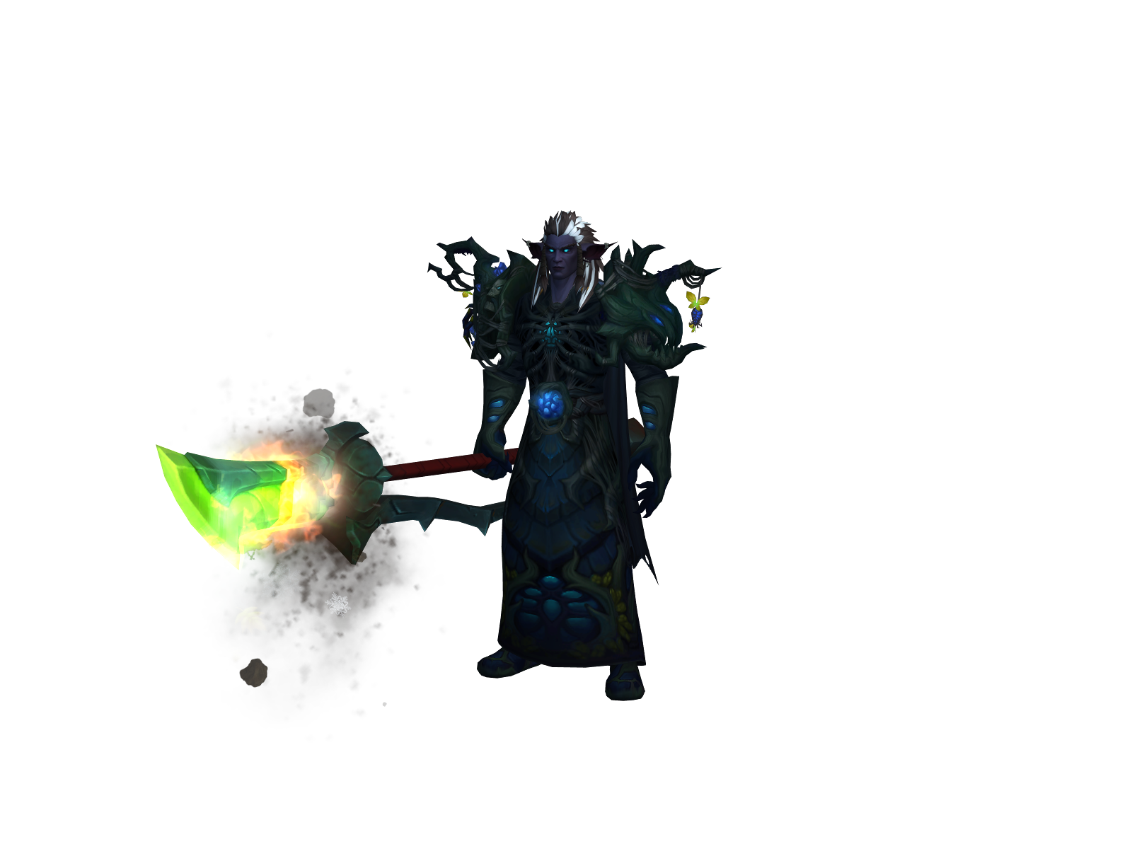 Mørshac 3D character render