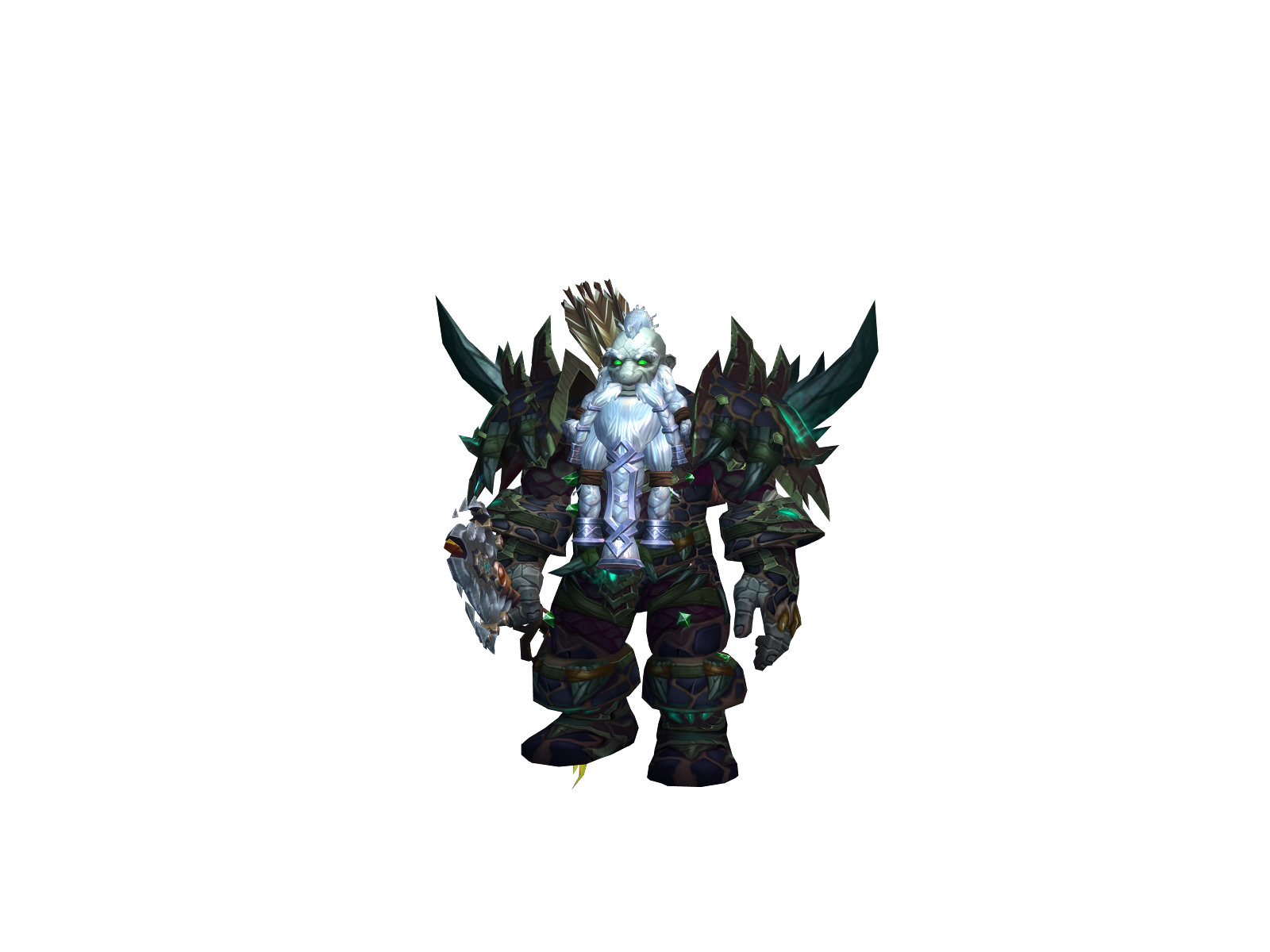 Wulfskull 3D character render