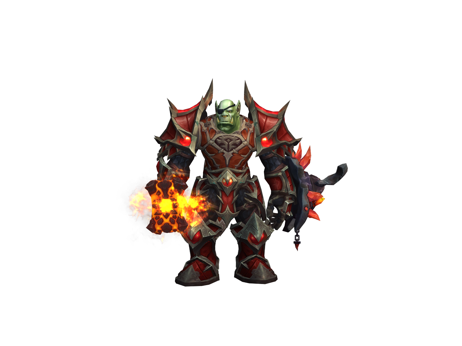 Baldhâ 3D character render