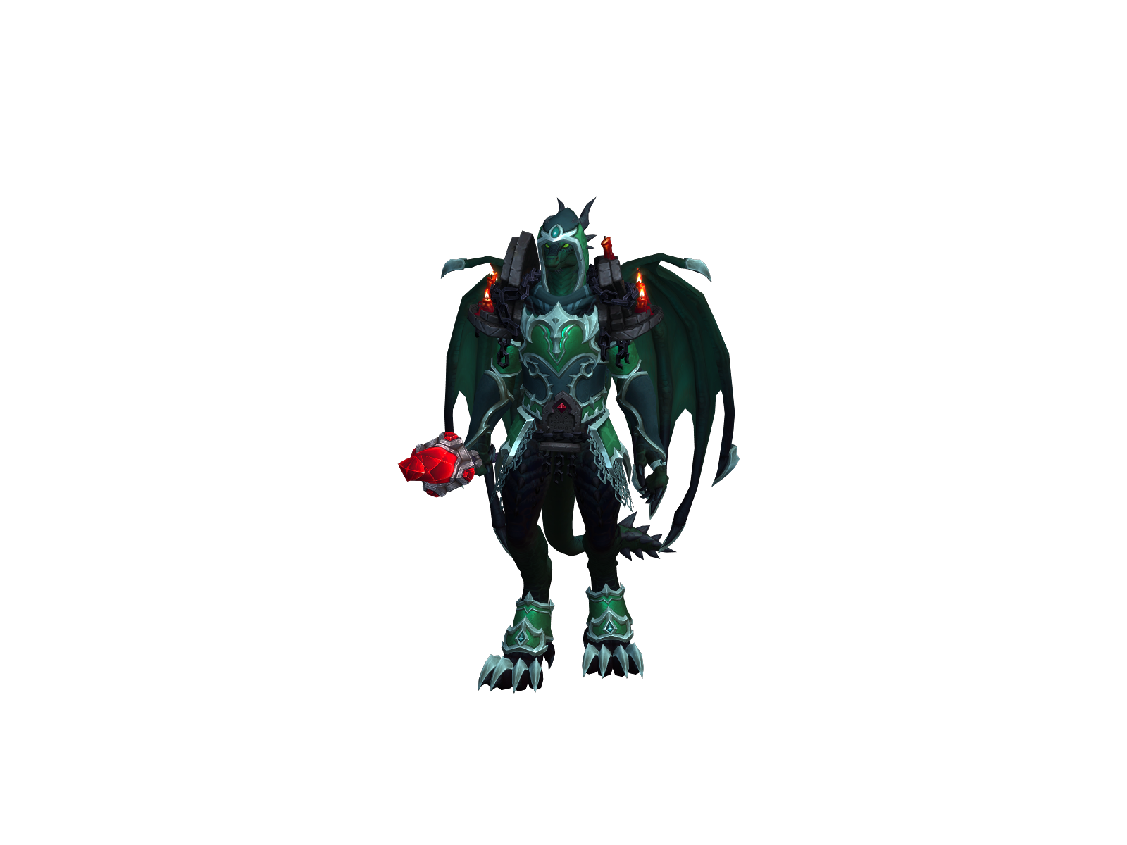 Longlipo 3D character render