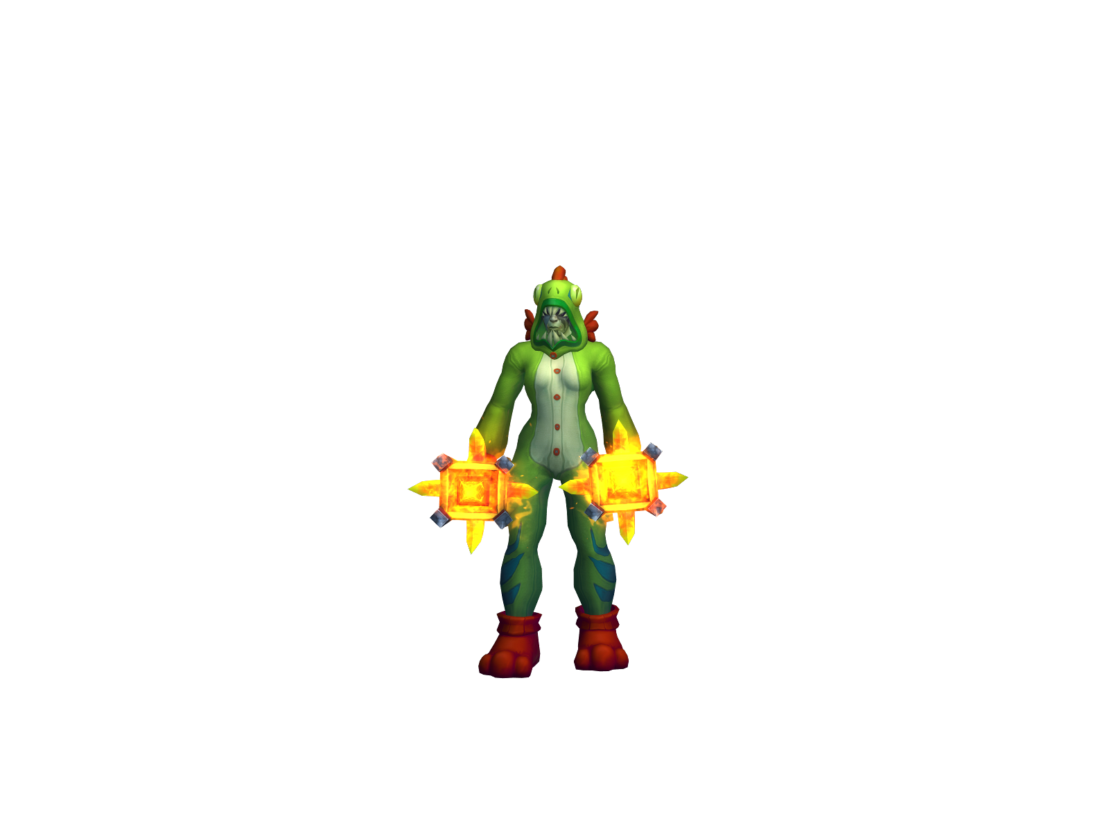 Paca 3D character render