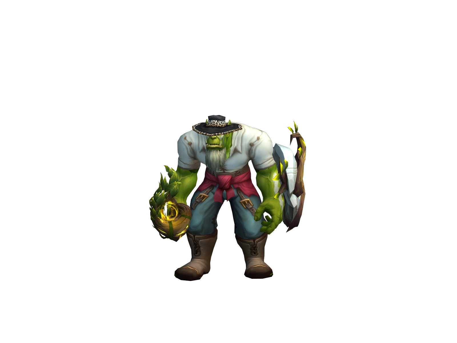 Toiletwater 3D character render