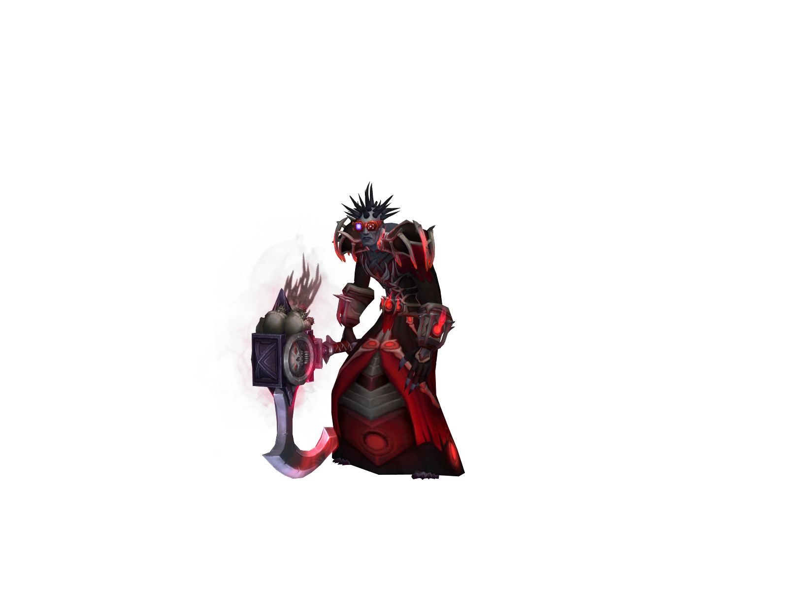 Fødris 3D character render