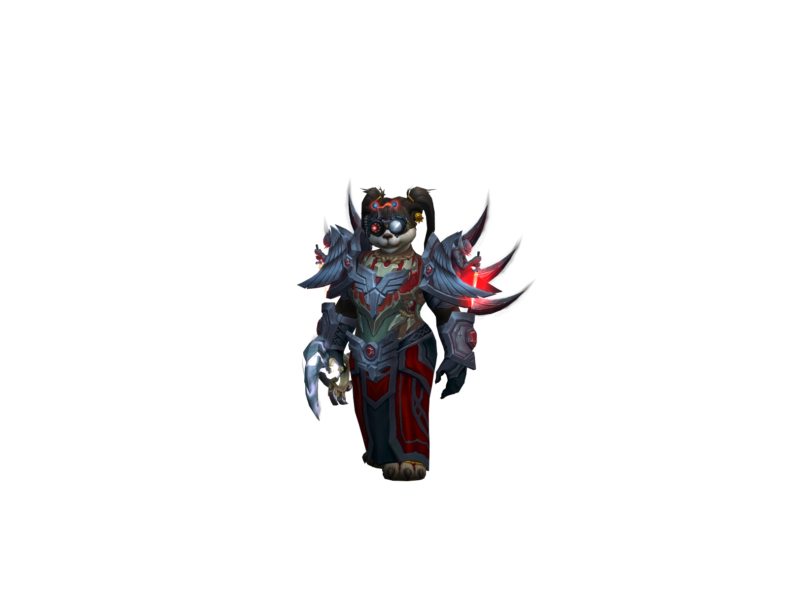 Teríyaki 3D character render