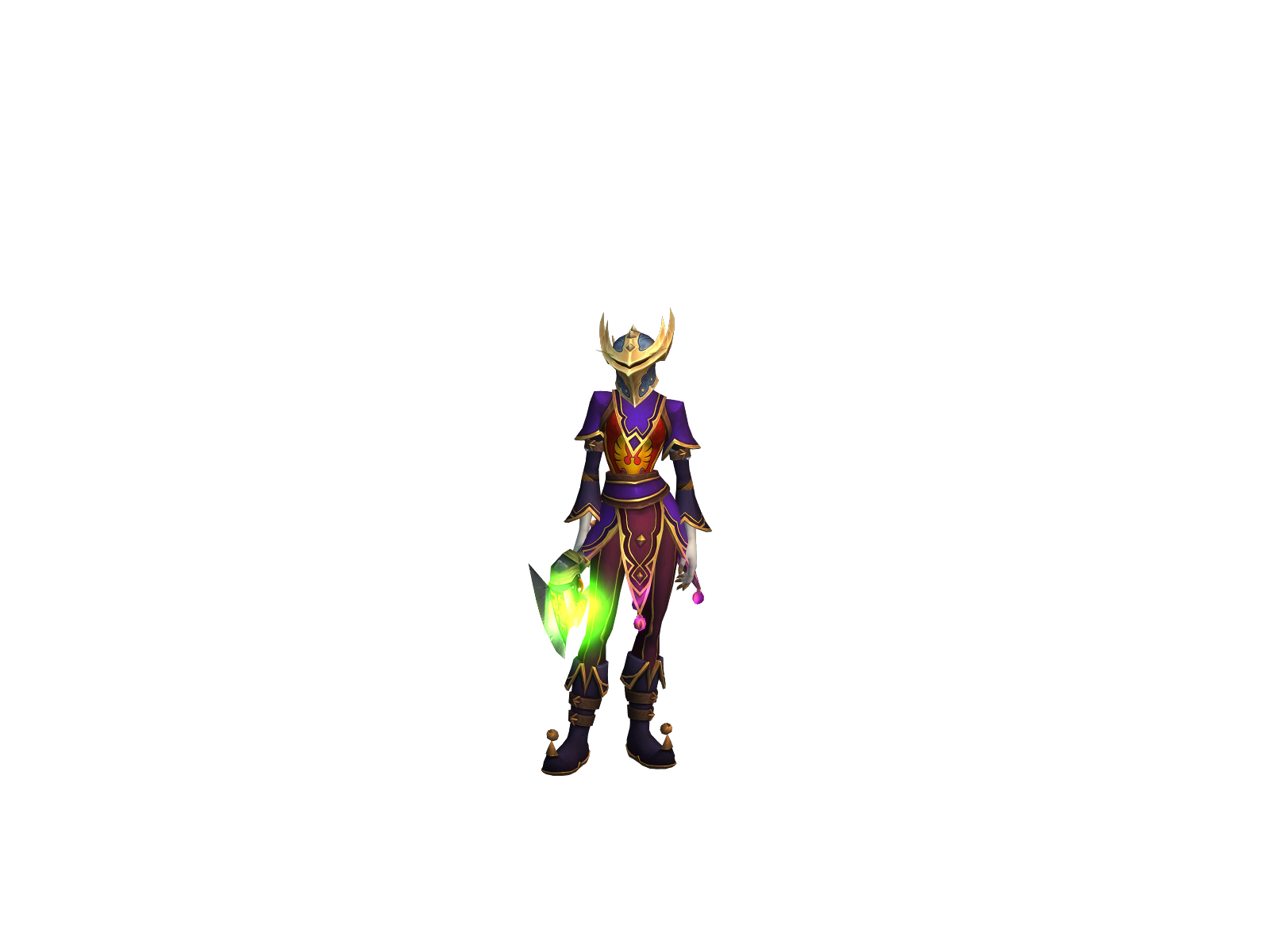 Crâxity 3D character render