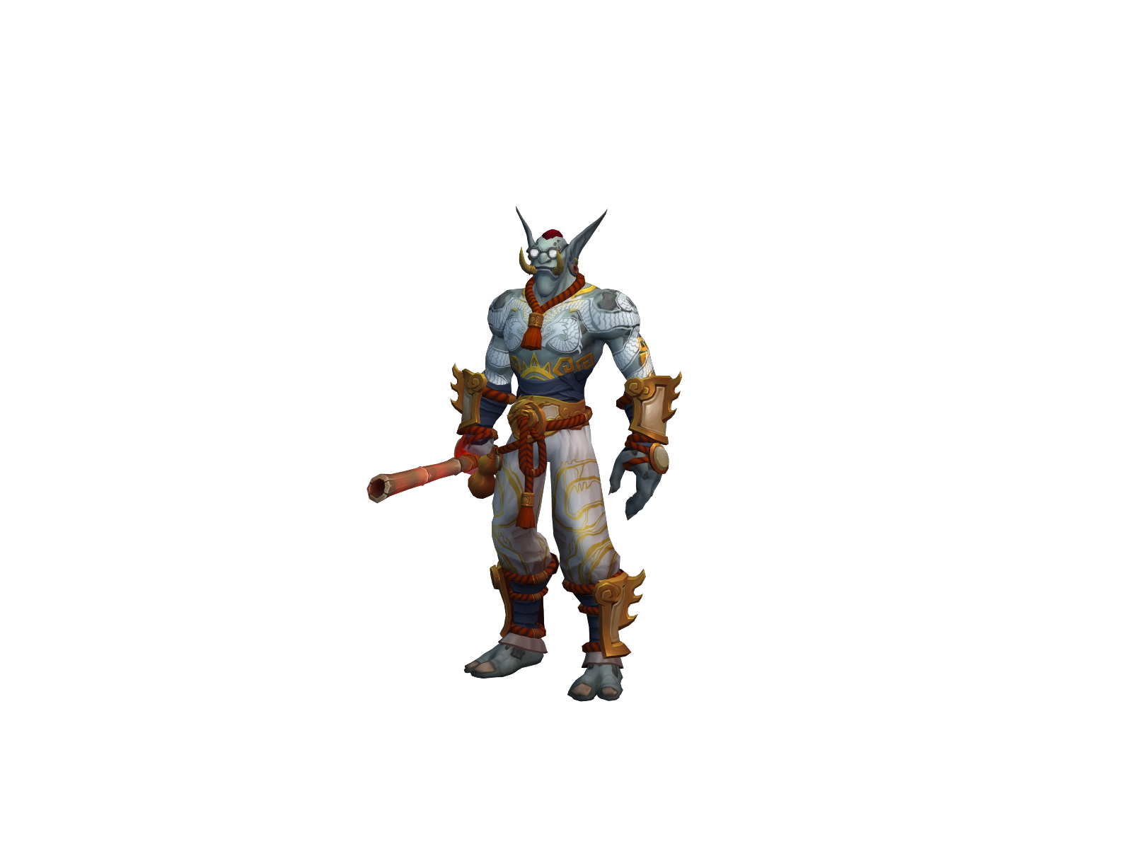 Shirokage 3D character render