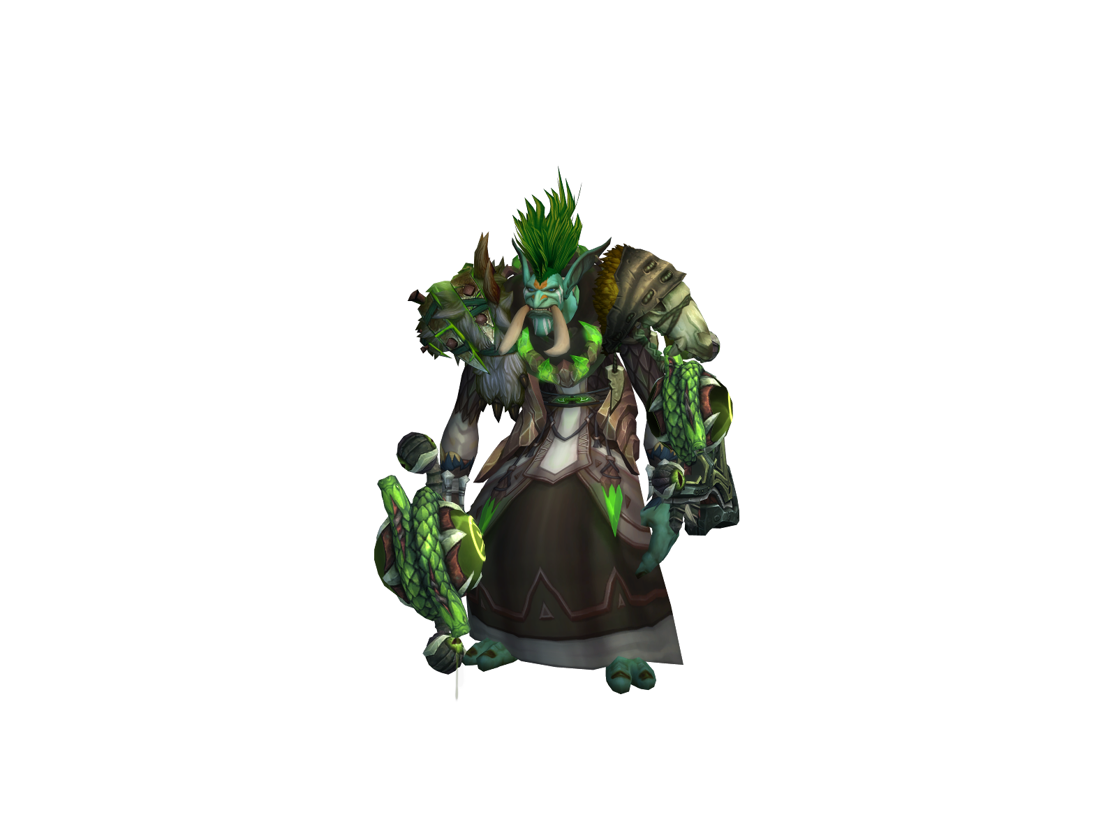 Stormtide 3D character render
