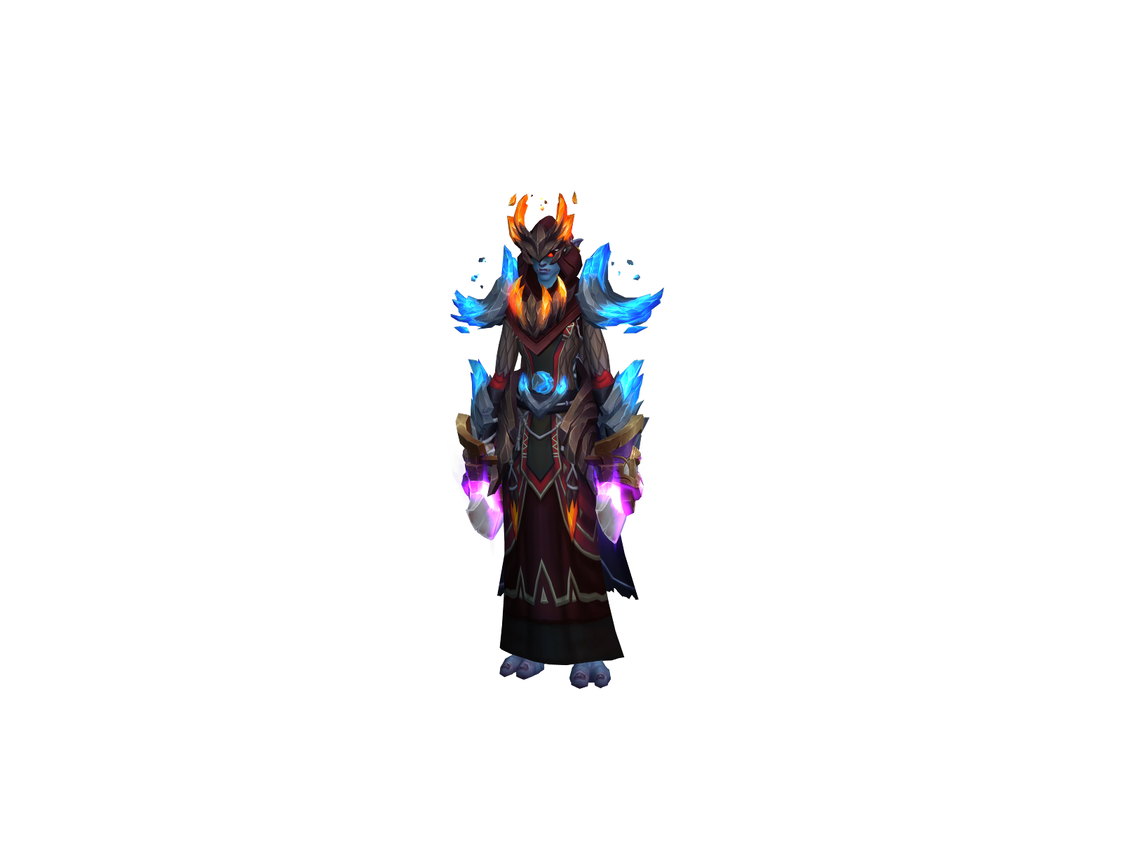 Moorfina 3D character render