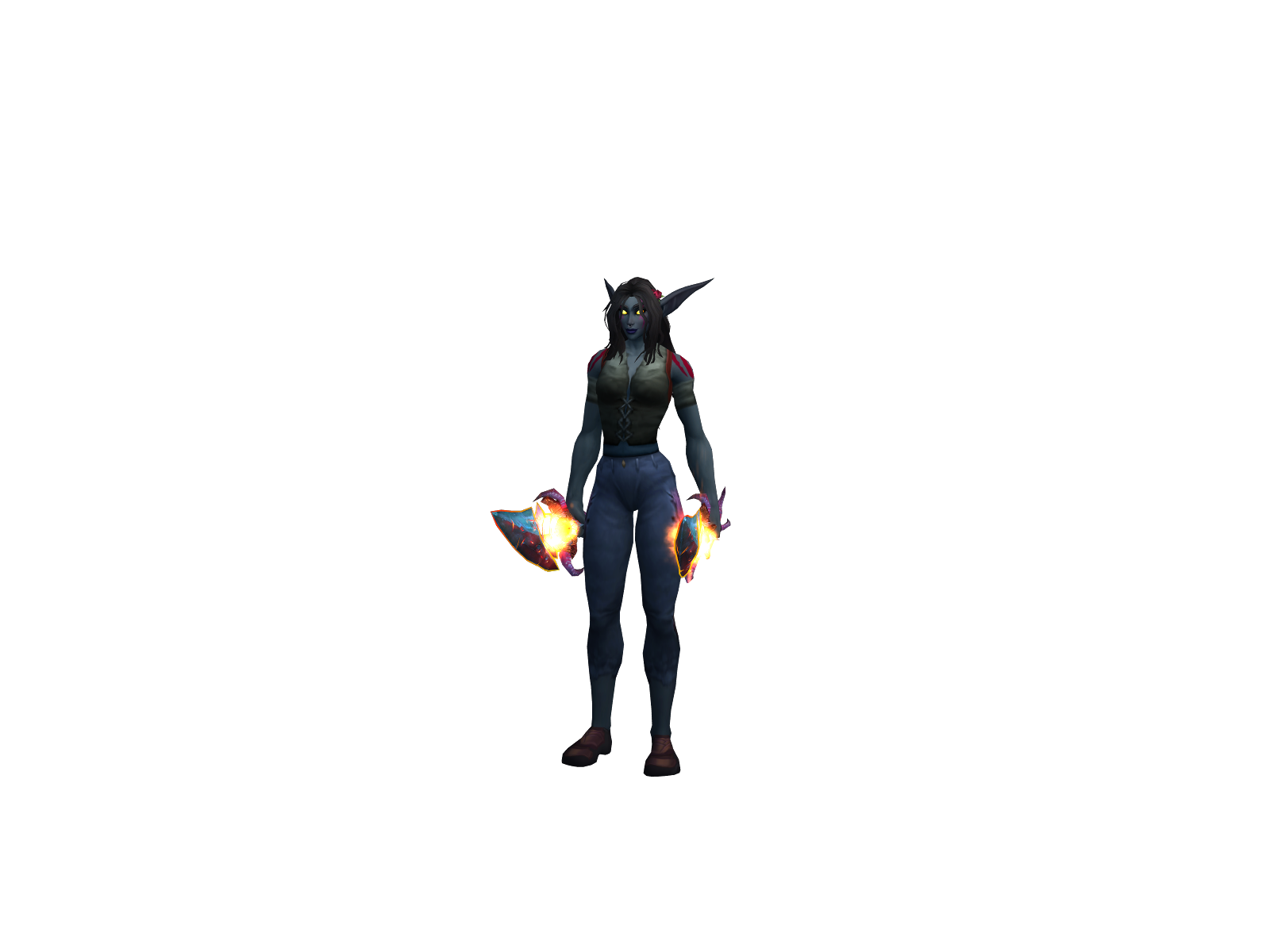 Shyvâ 3D character render