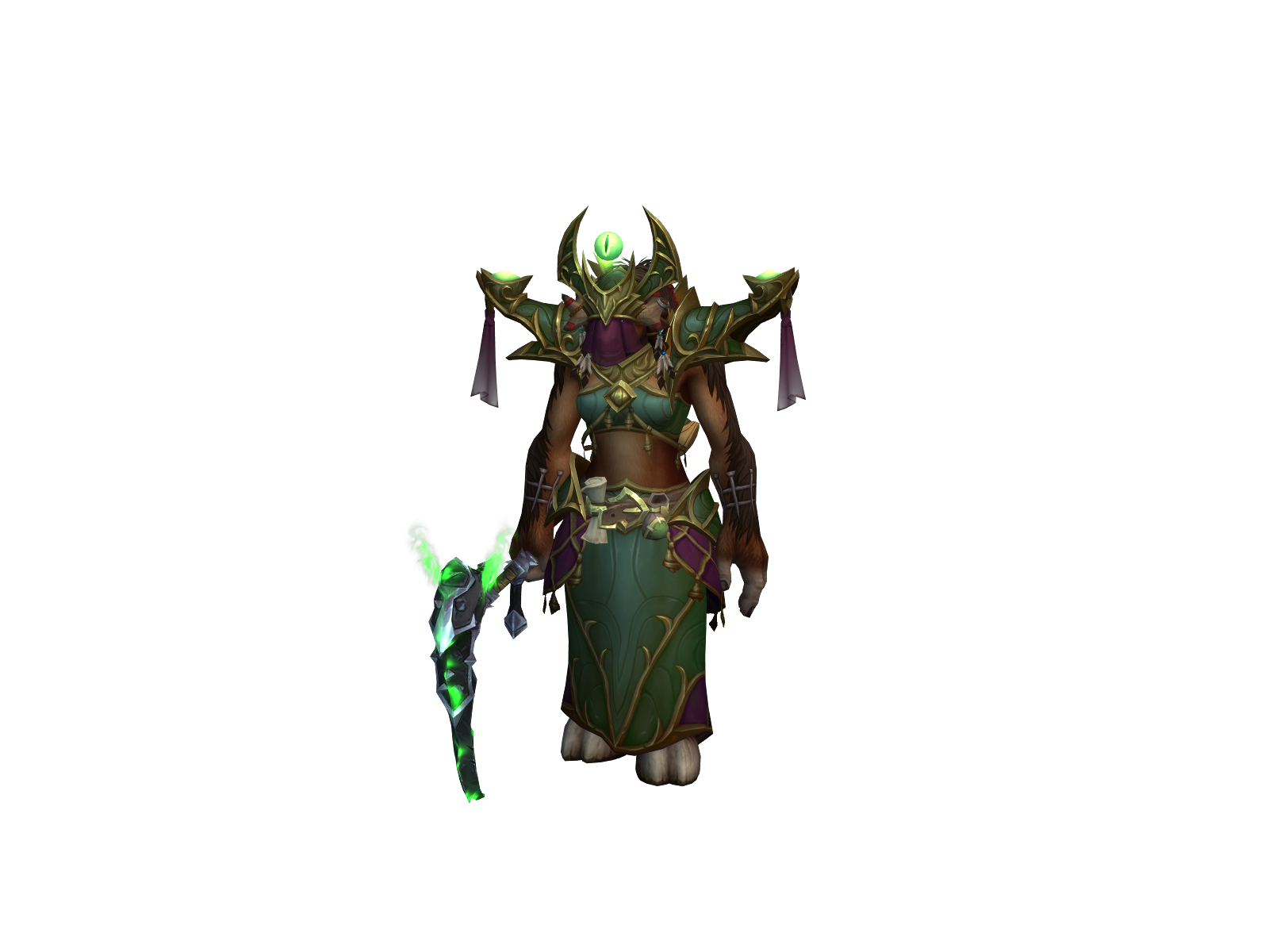 Stinkmòse 3D character render