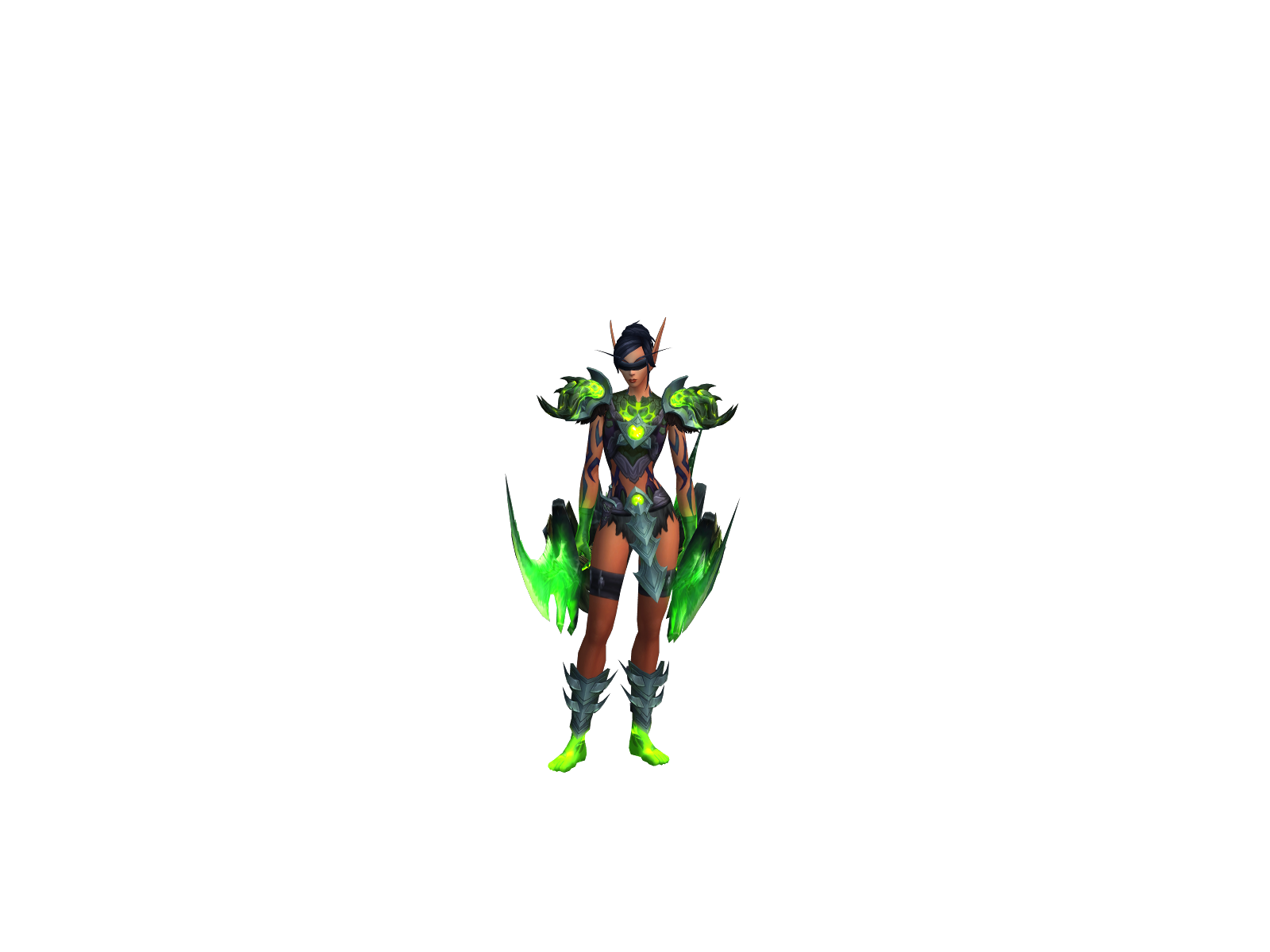 Unaware 3D character render