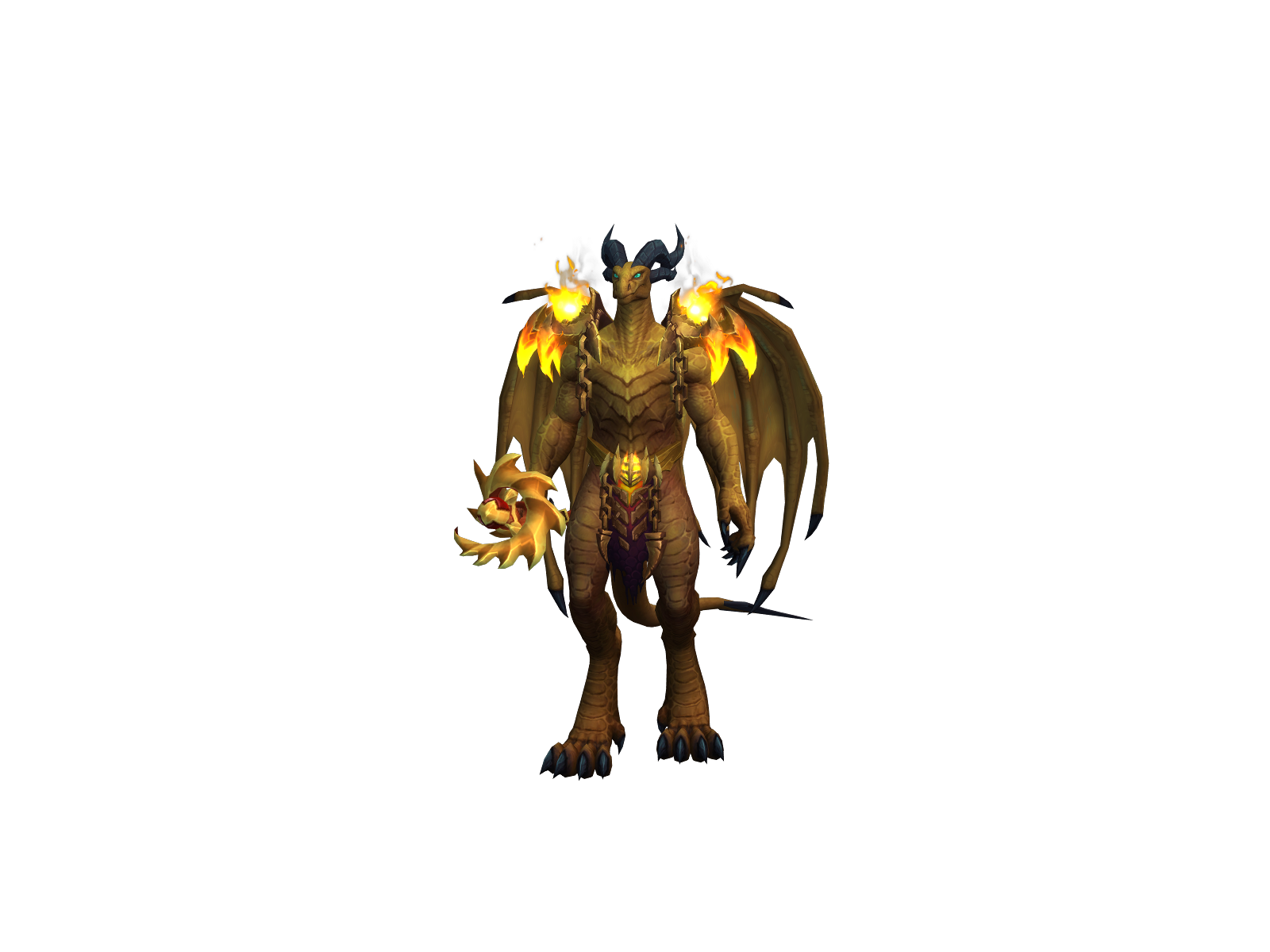 Nebenra 3D character render