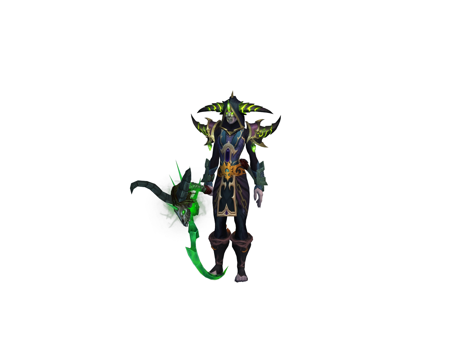 ahtrex 3D character render