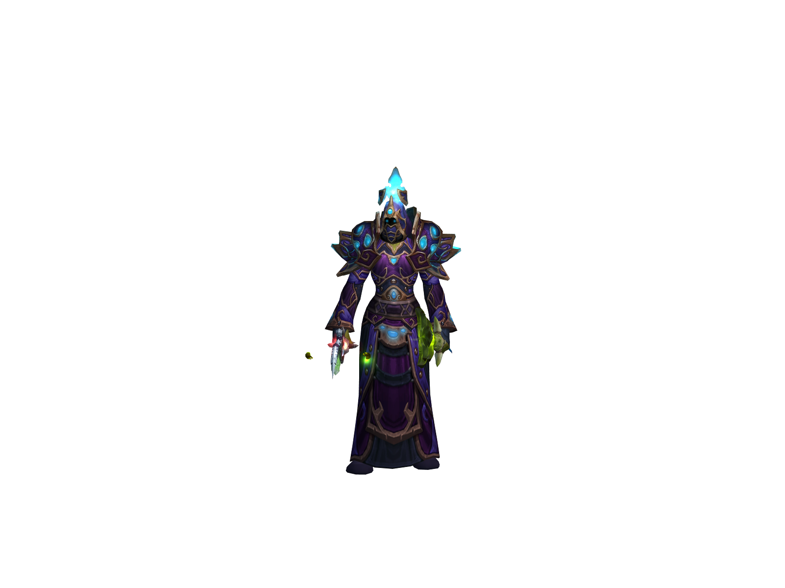 Mieli 3D character render
