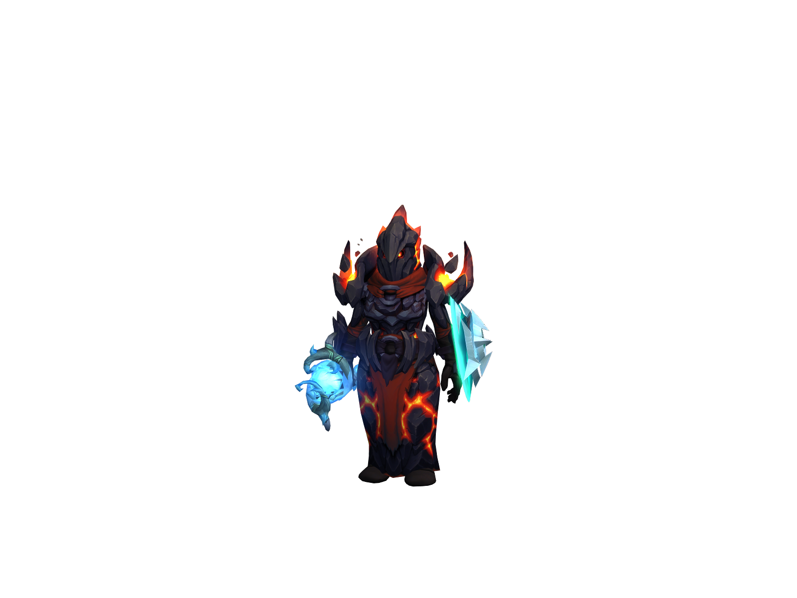Embodiment 3D character render