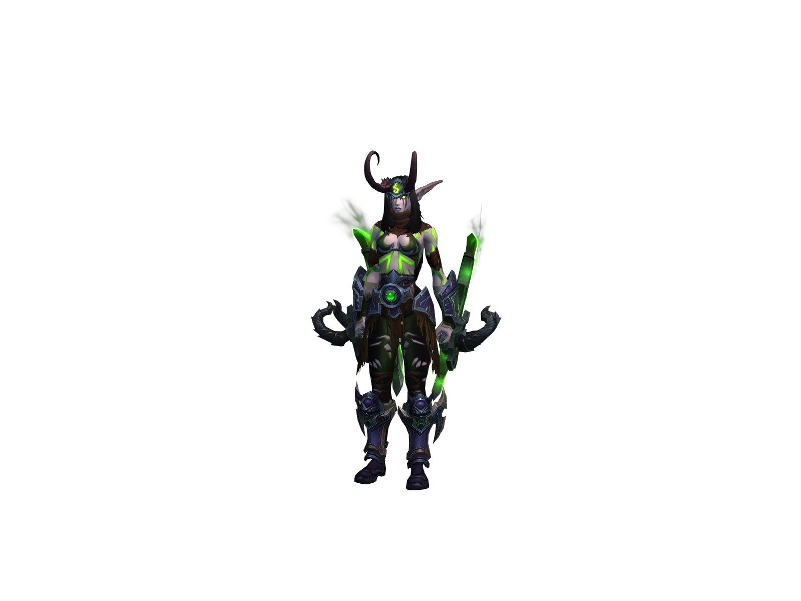 Fisteria 3D character render