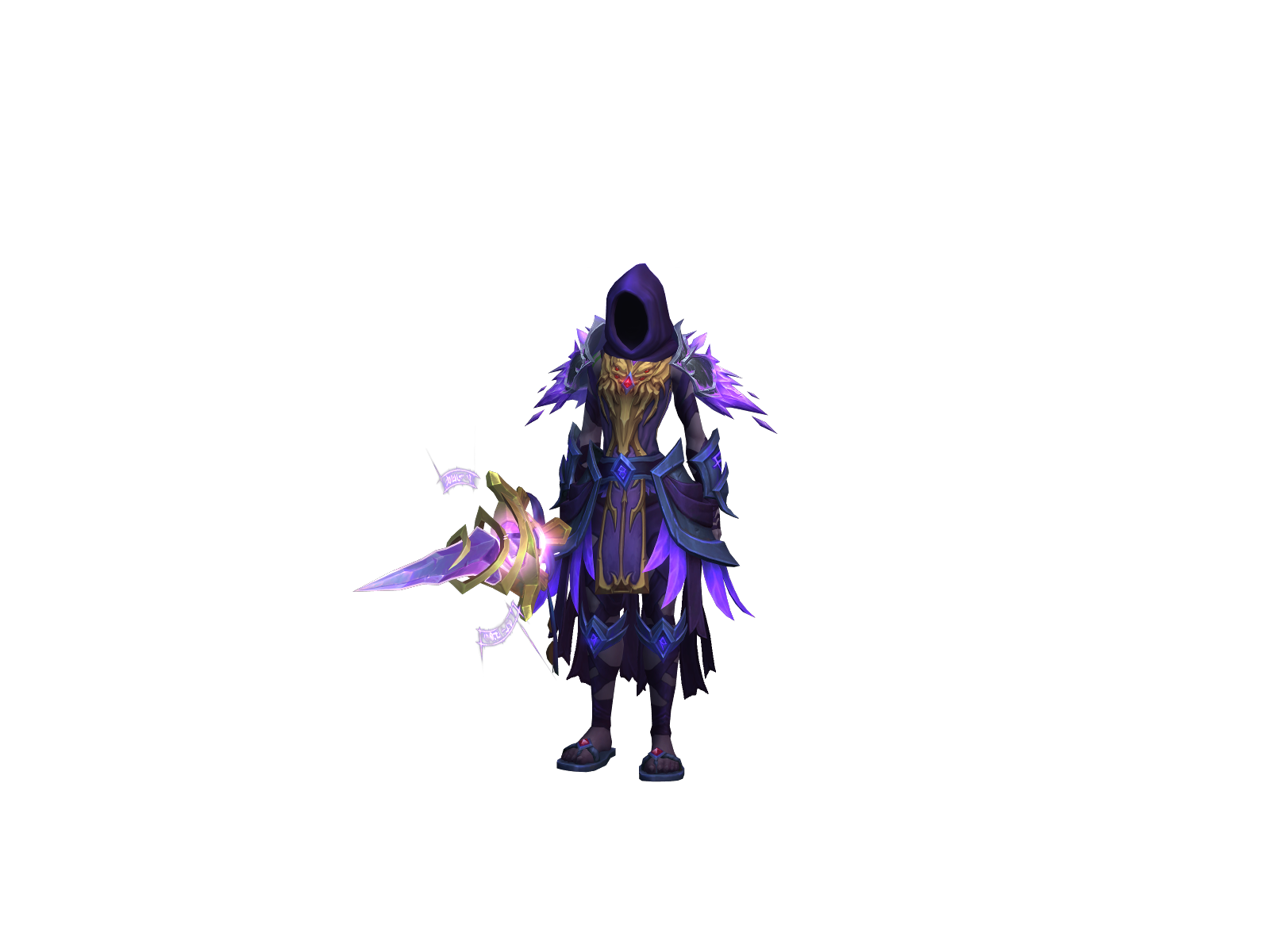 Blockiac character render
