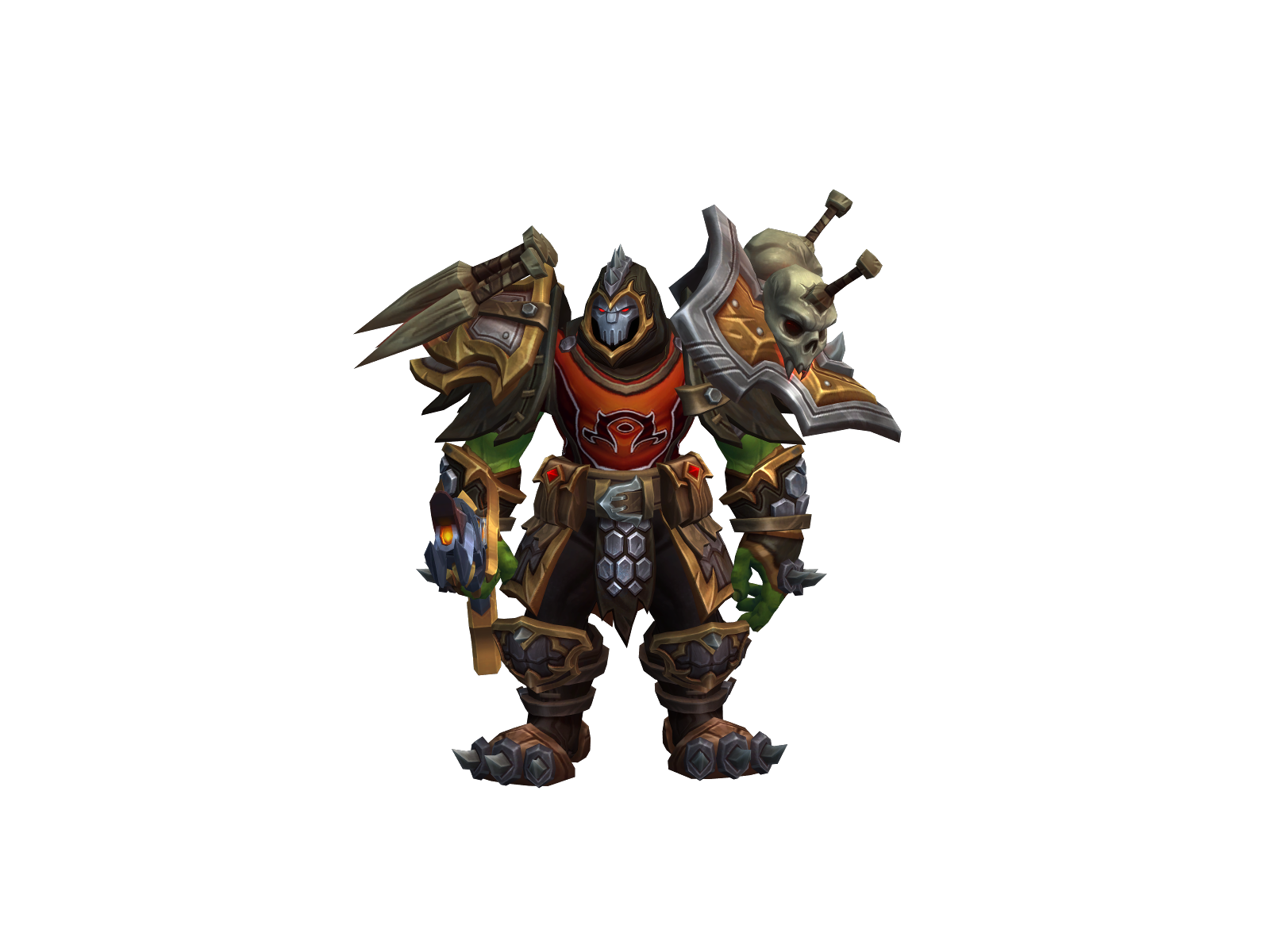 Runak 3D character render