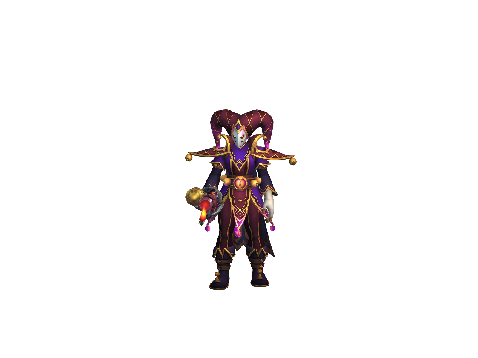 Huntoine 3D character render
