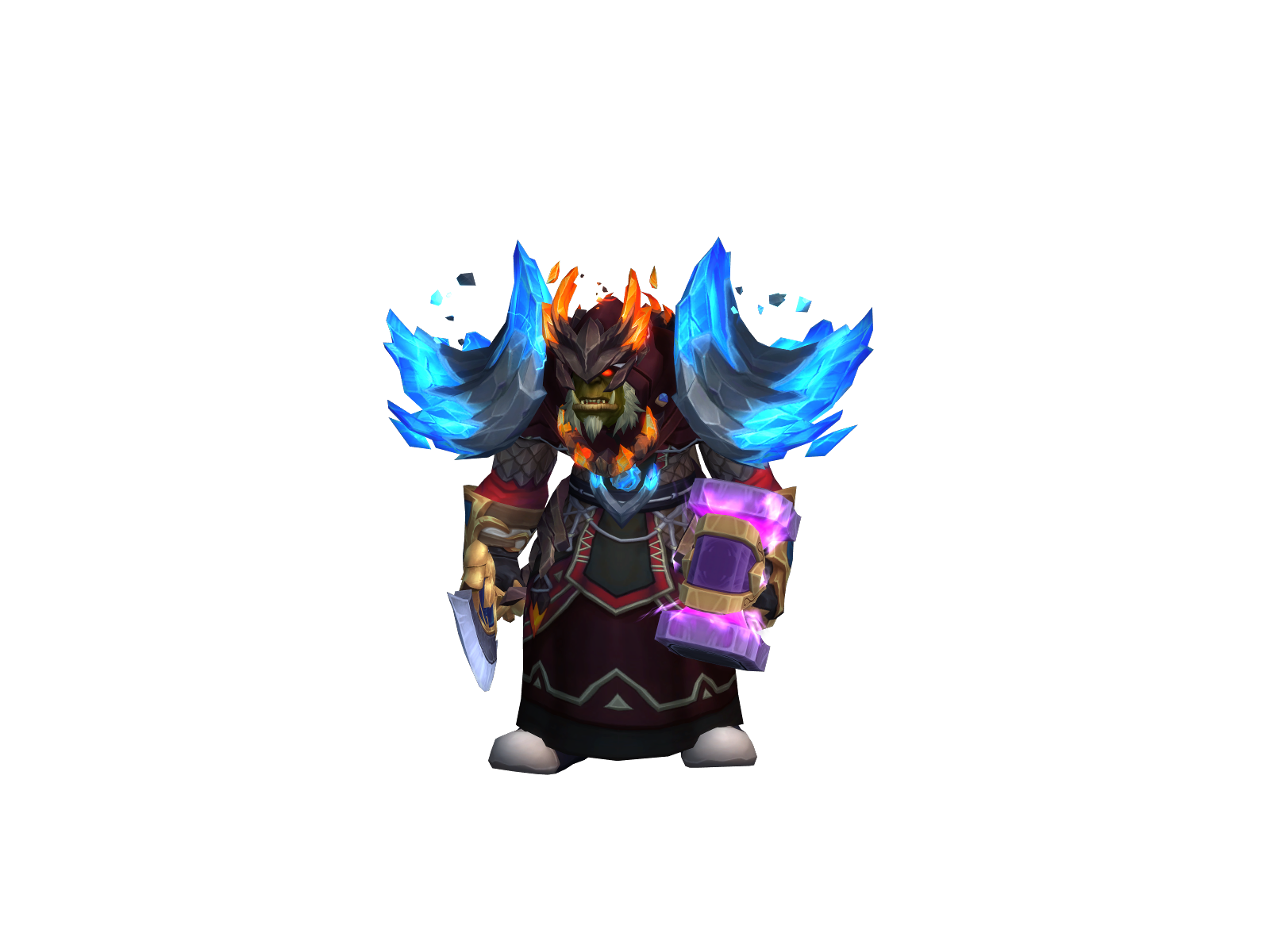 Smasharrgh 3D character render