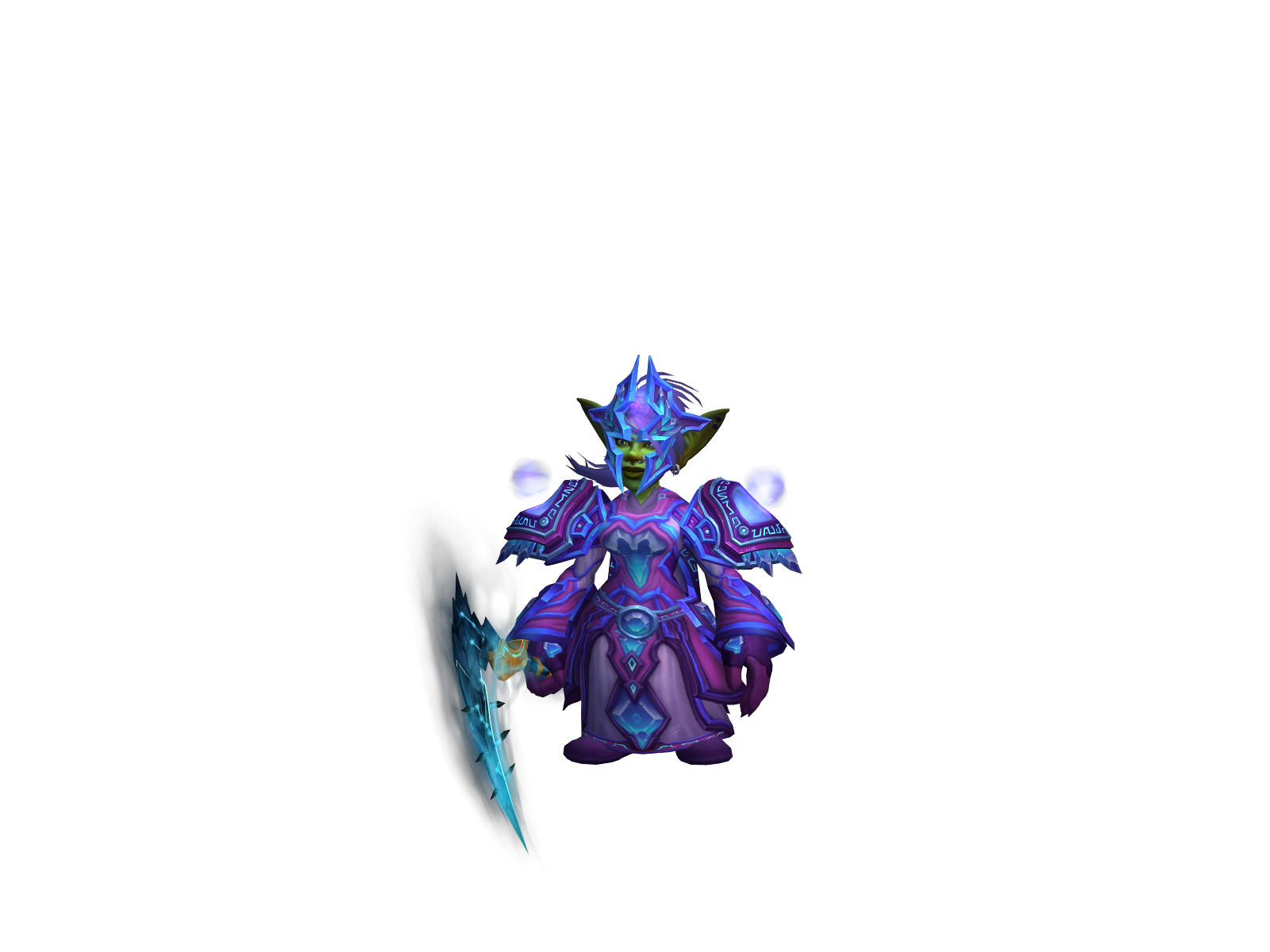 Mageholik 3D character render