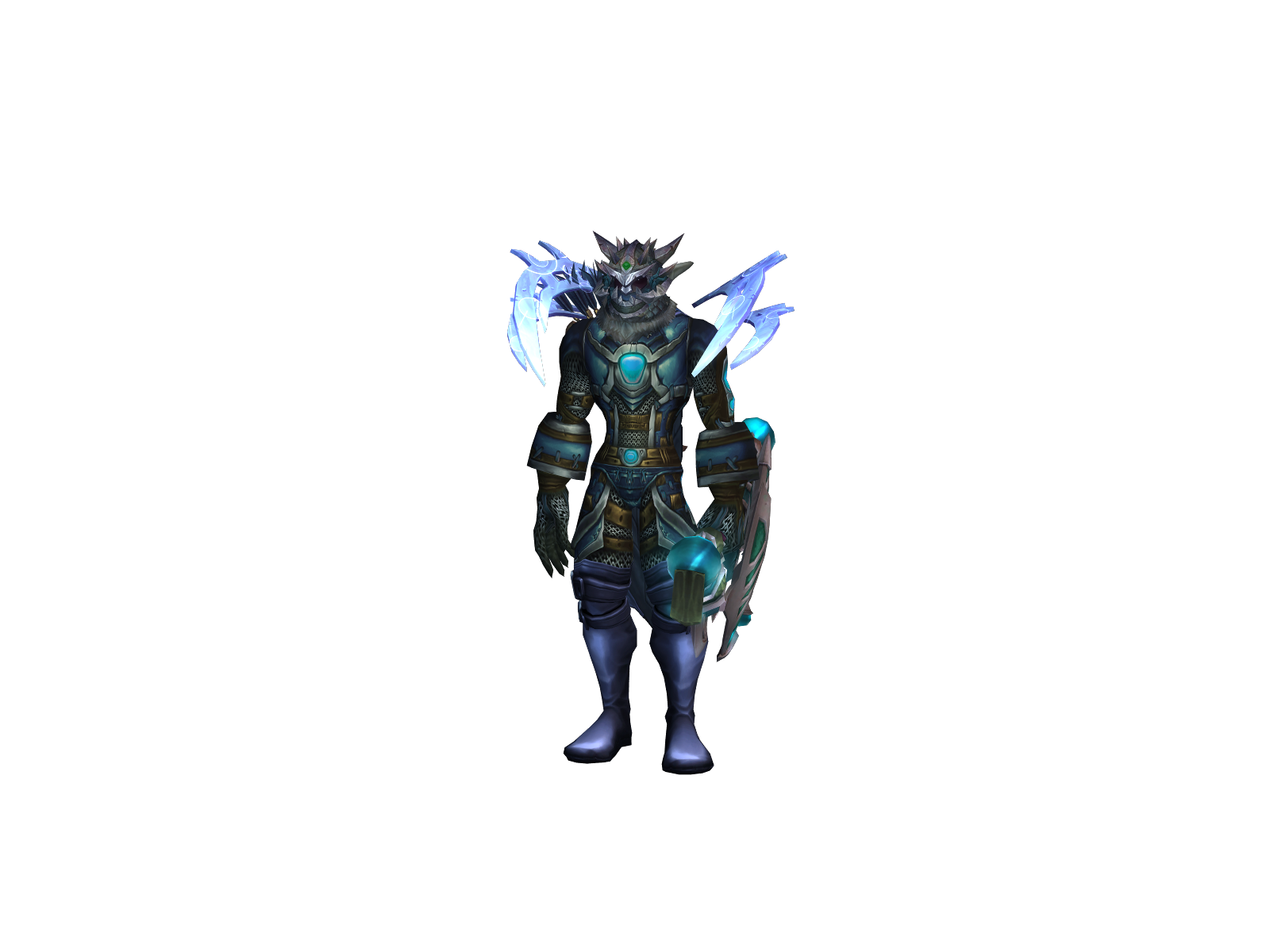 Toser 3D character render