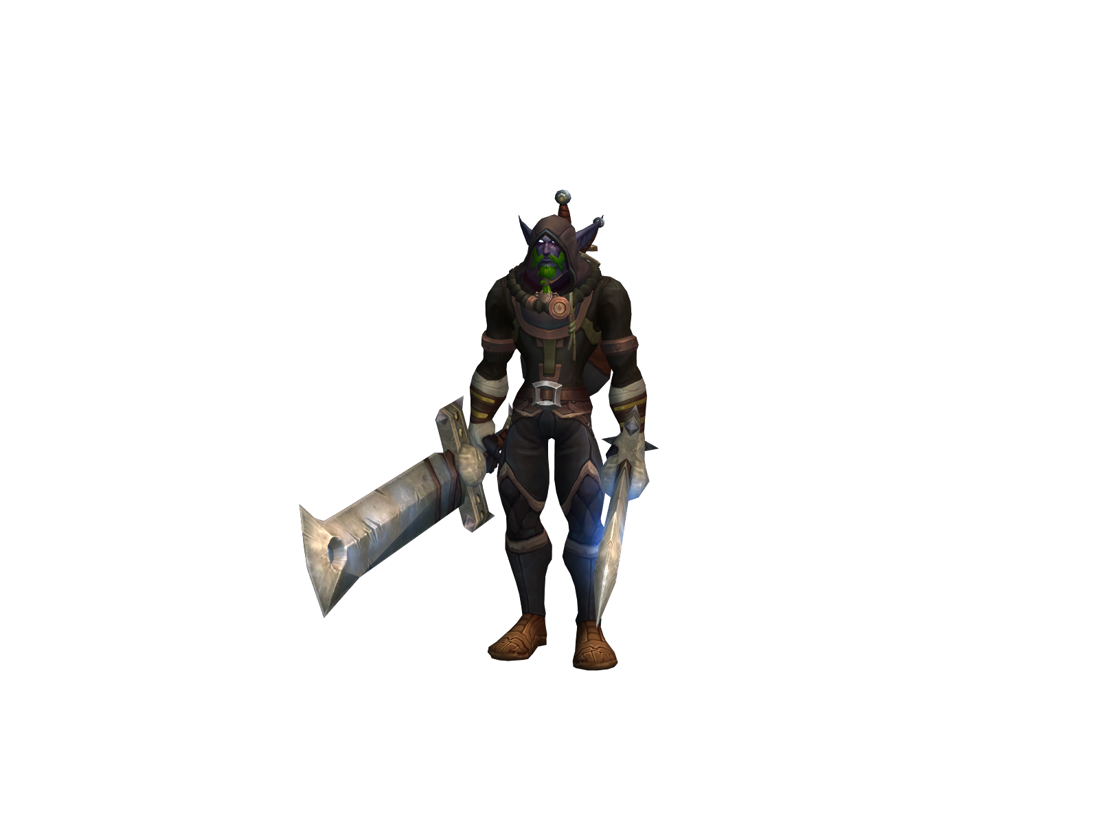 Dolchfred 3D character render