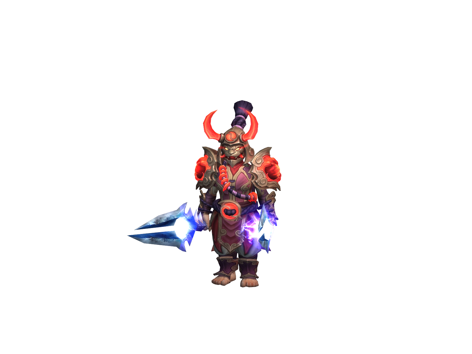 Monkgurl 3D character render