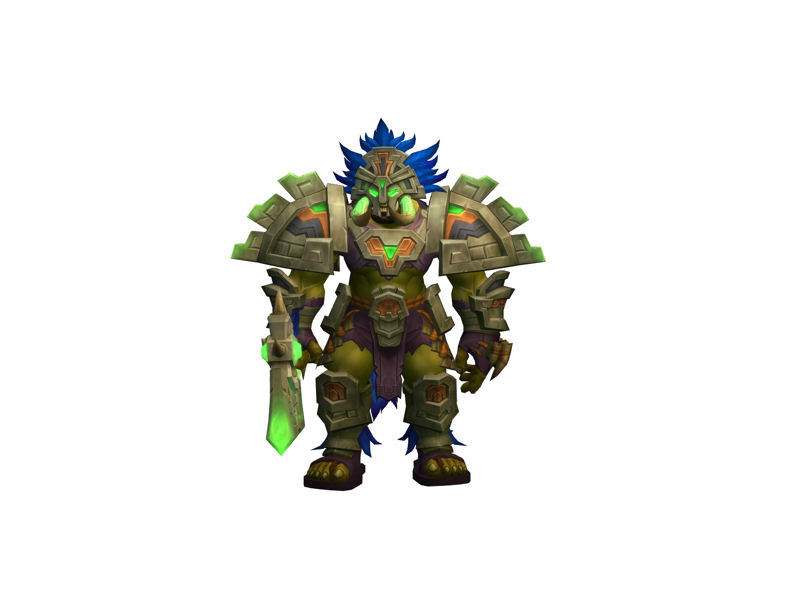 Axetream 3D character render
