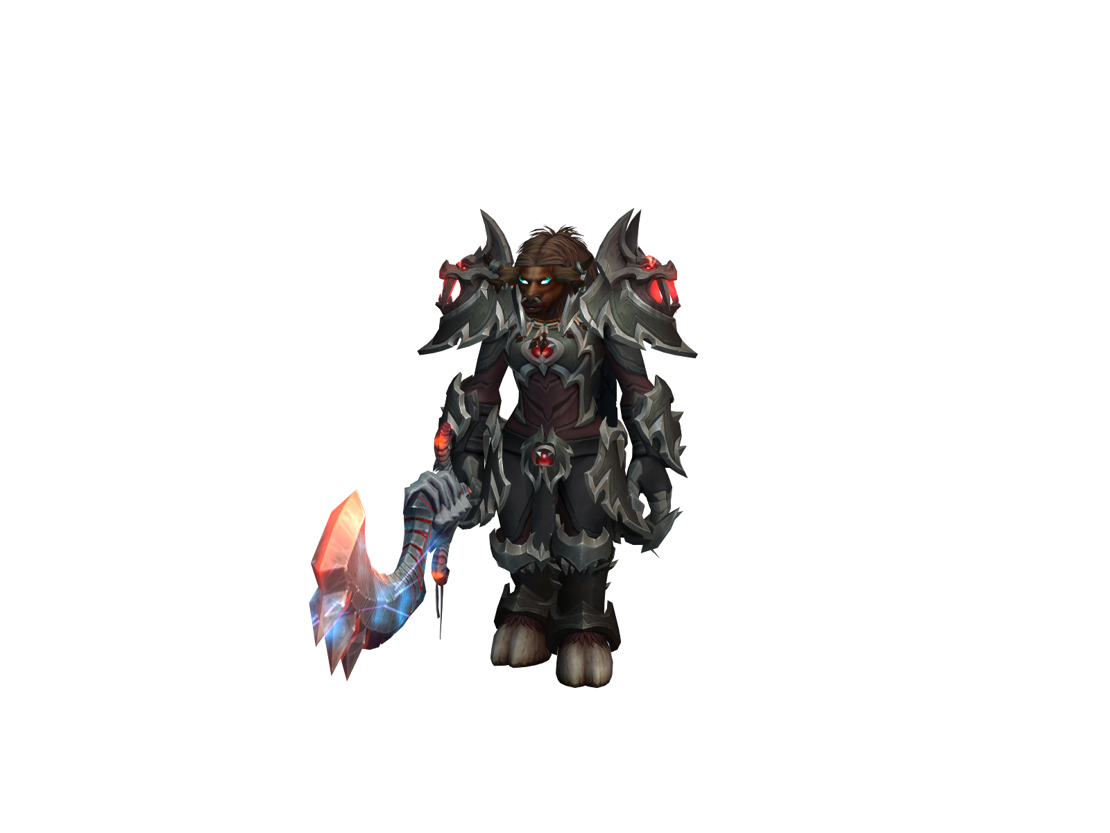 Deathcalling 3D character render