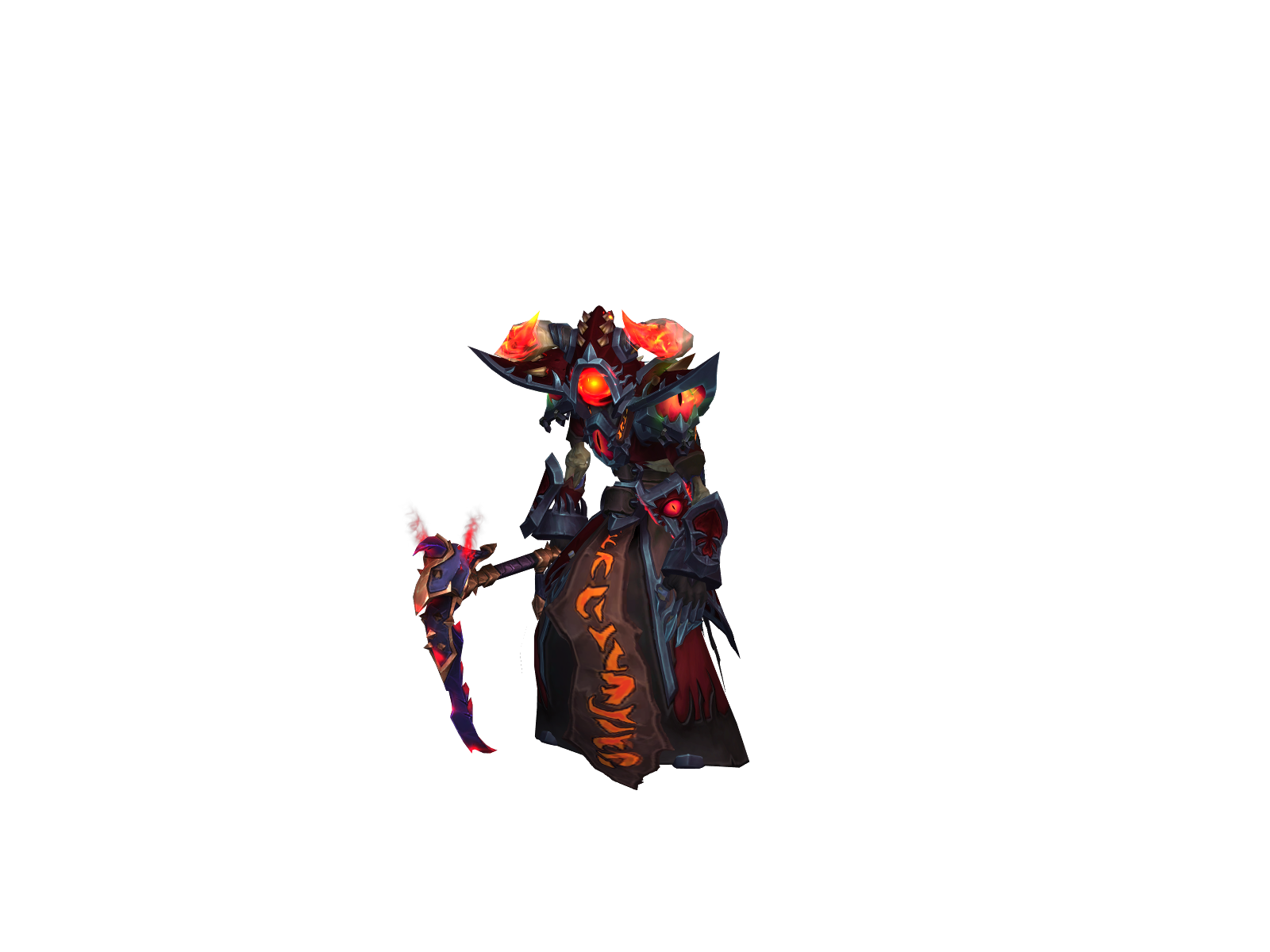 Nephilos 3D character render