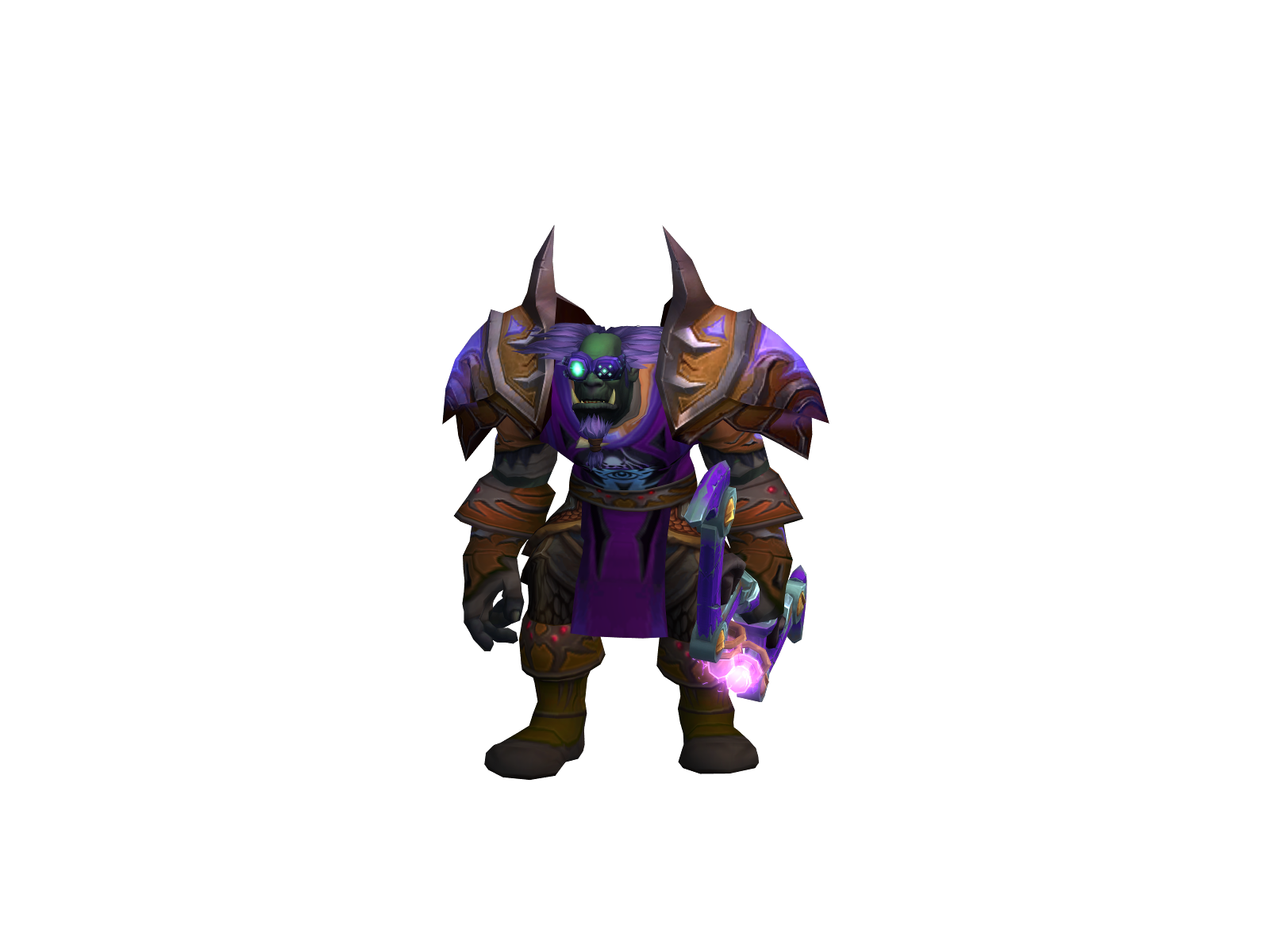 Frkngunshot 3D character render