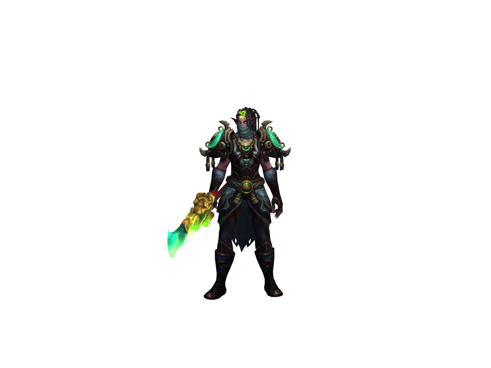 Marvuzius 3D character render