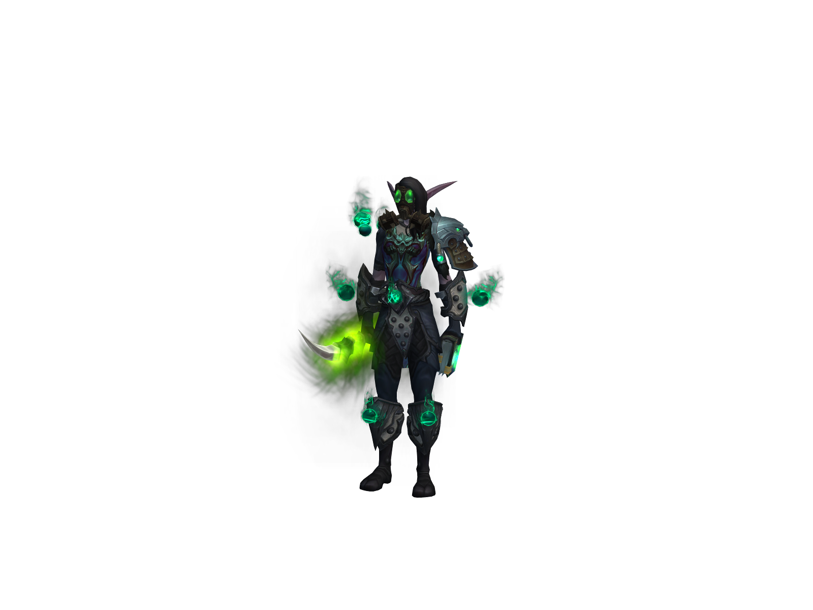 Wokenbroke 3D character render