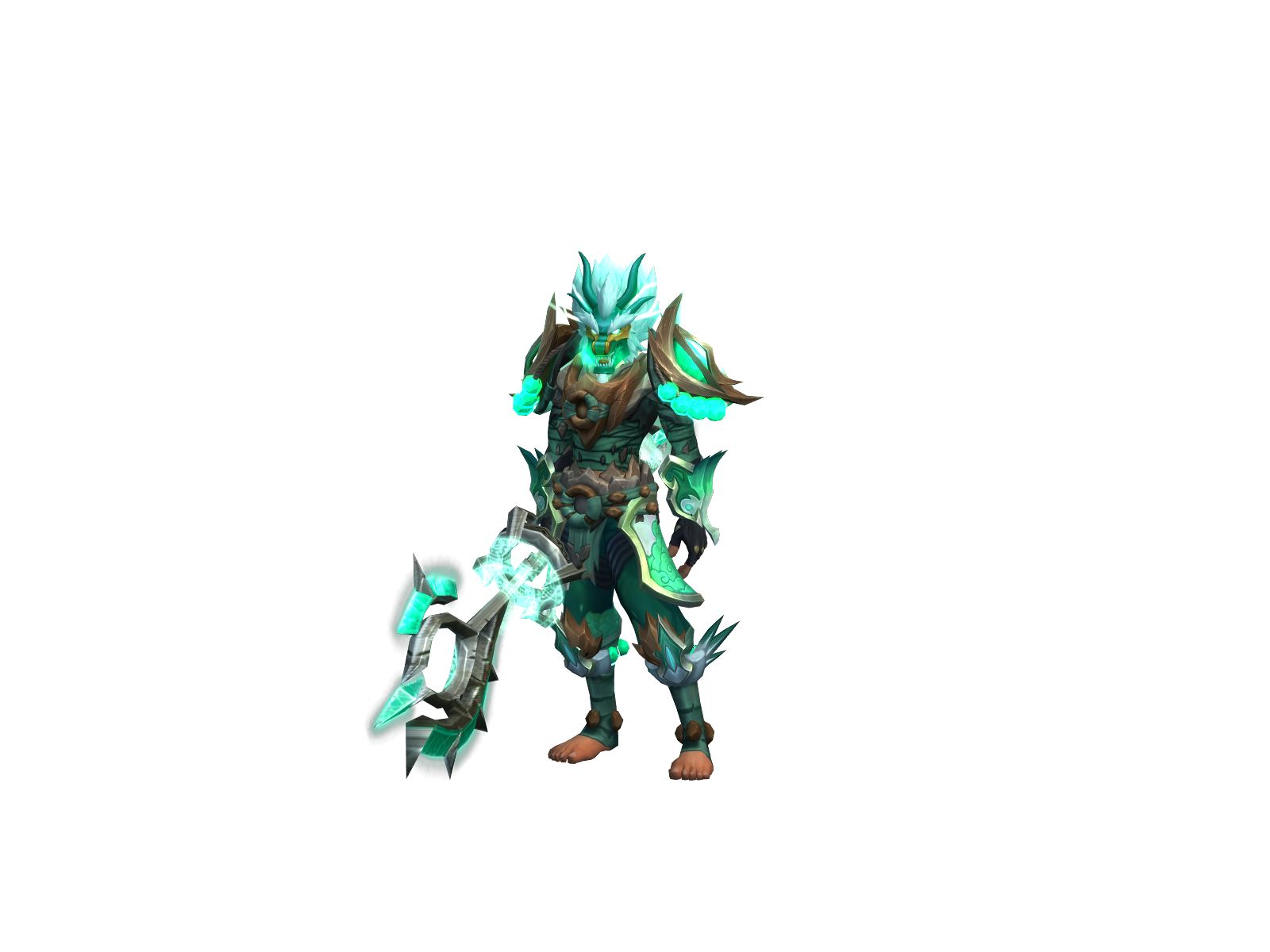Shaquilohéal 3D character render