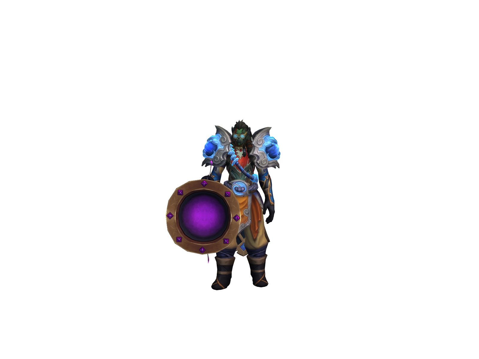 Fisterinos 3D character render