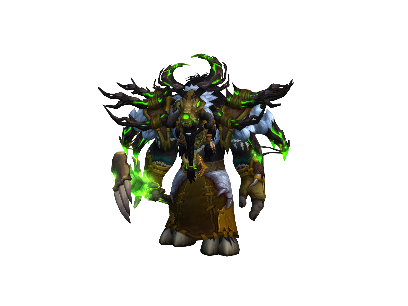 Barashkur 3D character render